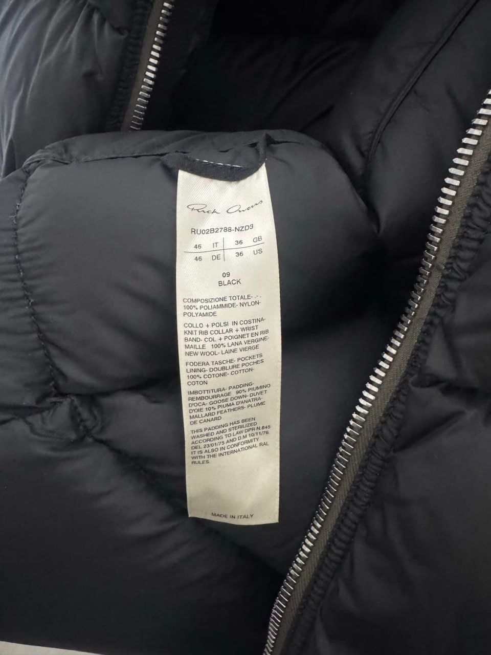 Rick Owens Rick Owens Flight Down Jacket Size US S / EU 44-46 / 1 - 7 Thumbnail