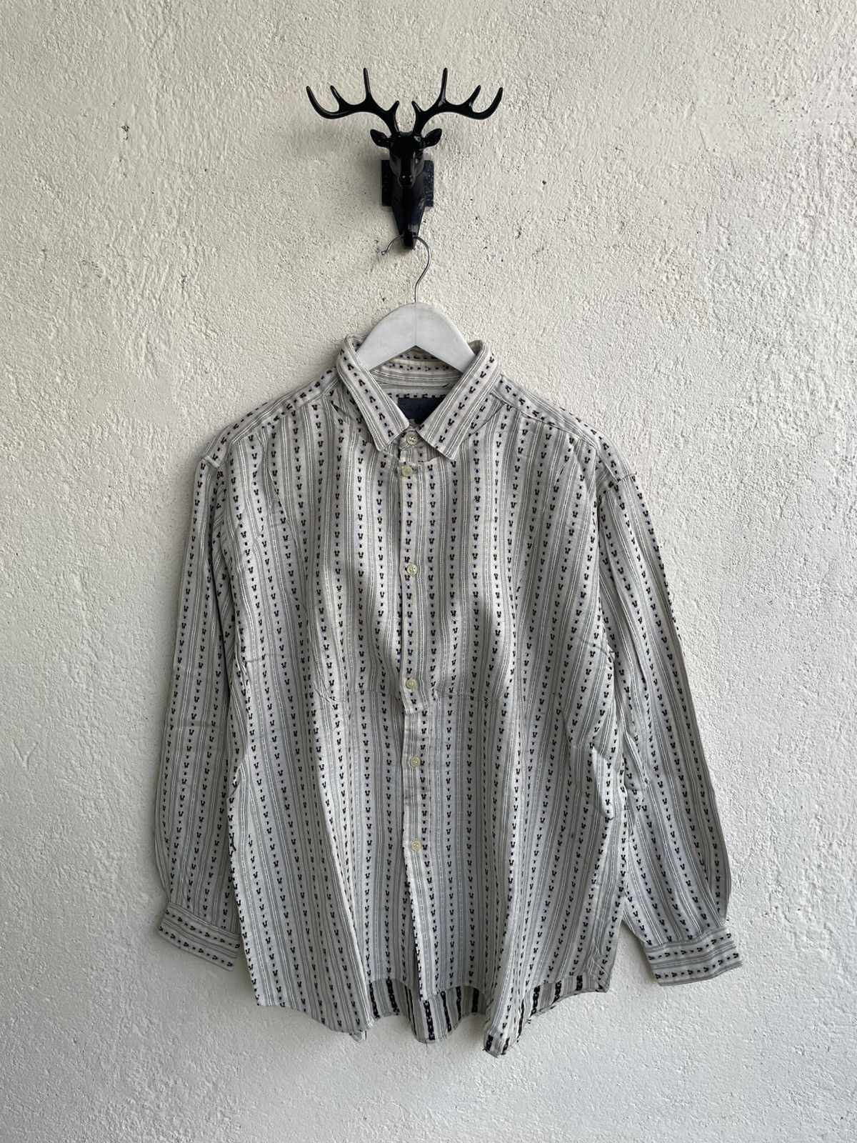 RRL Ralph Lauren 2000s Archive Designer Button Up Y2K Hysteric Ifsix Acne LGB Size US XXL / EU 58 / 5 - 1 Thumbnail