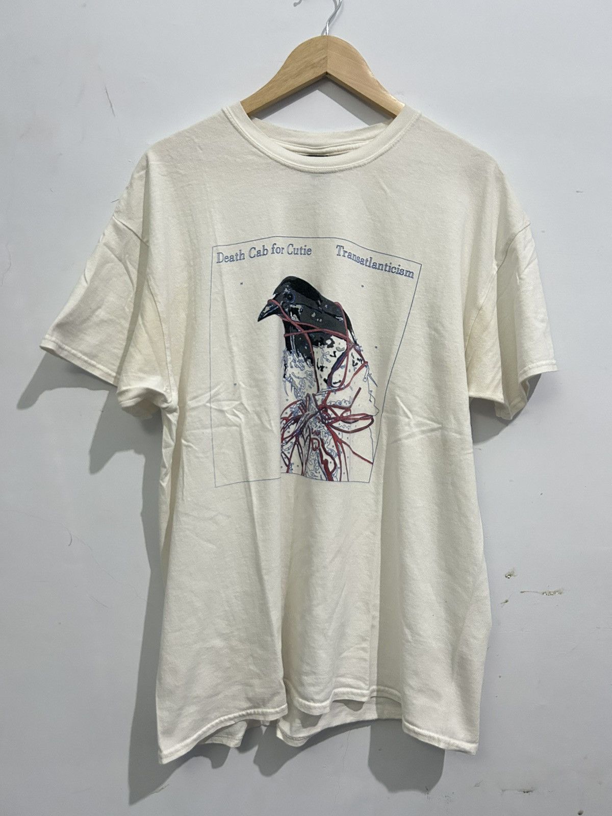 American Apparel × Band Tees Death Cab For Cutie 2000s Transatlanticsm Band Tee Size US XL / EU 56 / 4 - 1 Thumbnail
