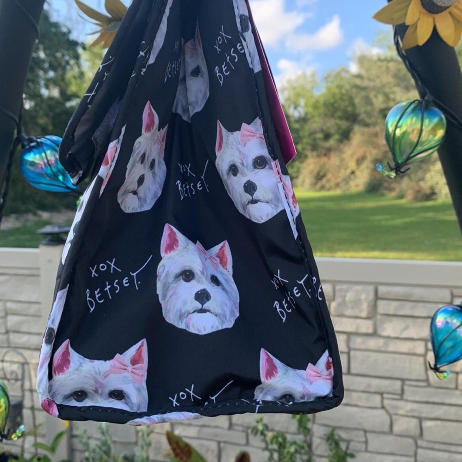 Other Betsey Johnson Lunch Tote with Westie Dog Print Size ONE SIZE - 2 Thumbnail