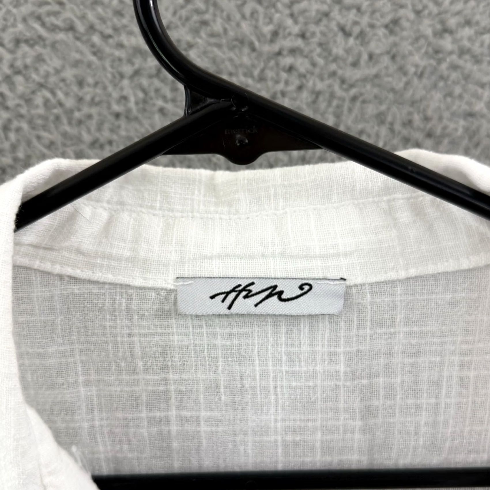 Vintage VINTAGE Made in Italy White Linen Shirt Men 2XL Short Sleeve Button-Up Collared Casual Beach Preppy Size US XXL / EU 58 / 5 - 6 Thumbnail