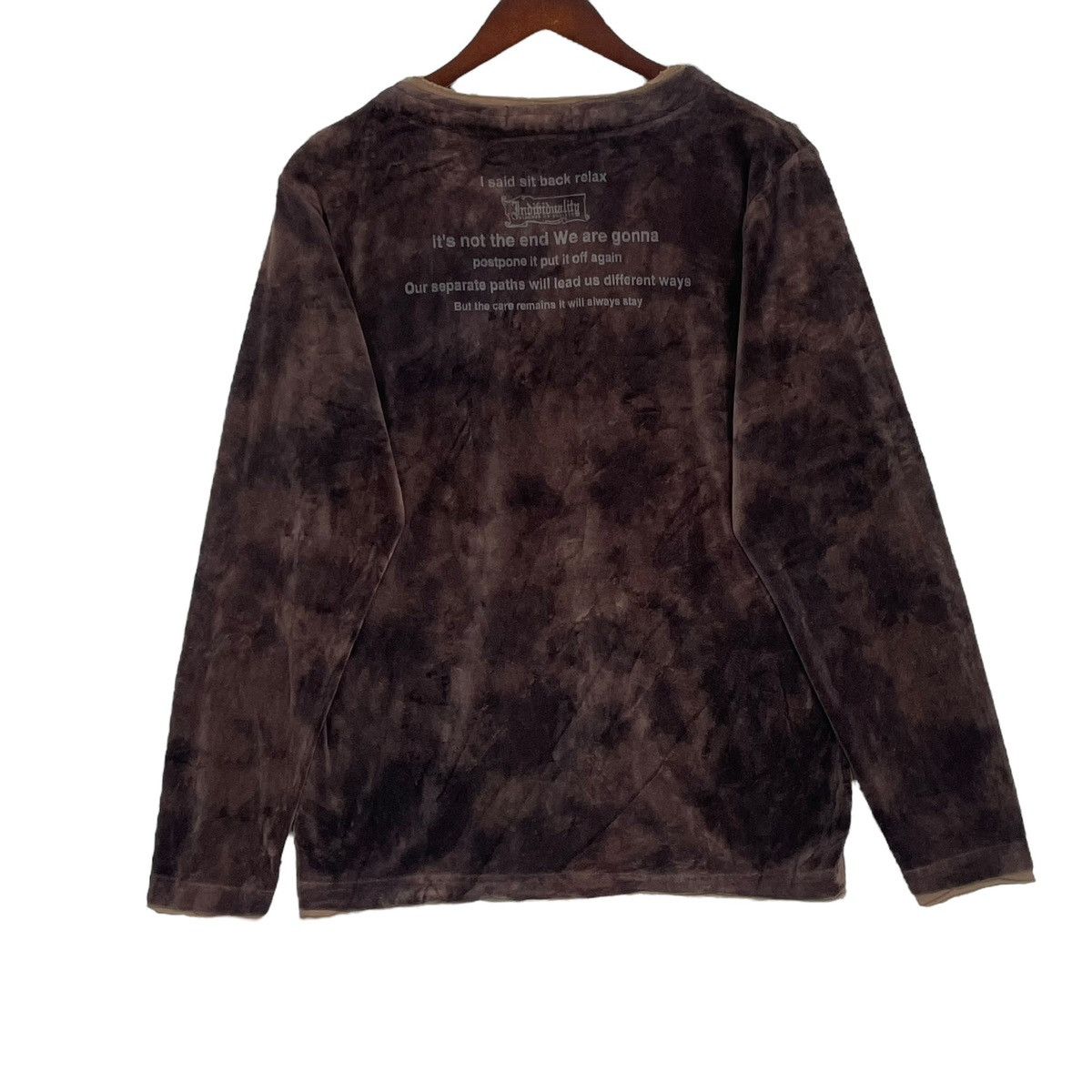 If Six Was Nine Vintage Velvet Rock Tee: Japanese Brand Punk Streetwear Size S / US 4 / IT 40 - 10 Thumbnail