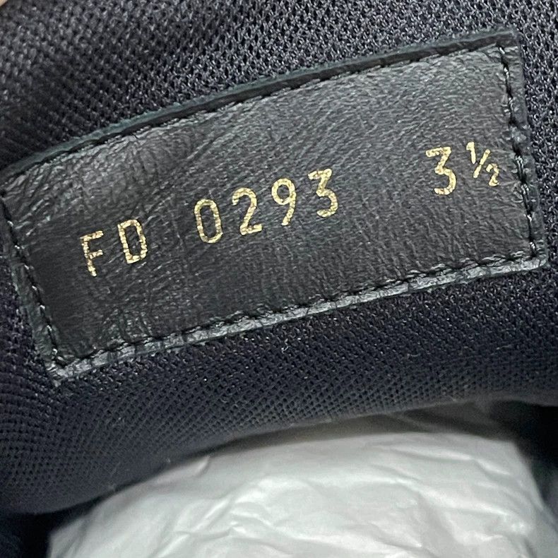 Louis Vuitton Louis Vuitton LV Trainer Black Denim Sneakers -2505 Size US 4 / IT 34 - 8 Thumbnail