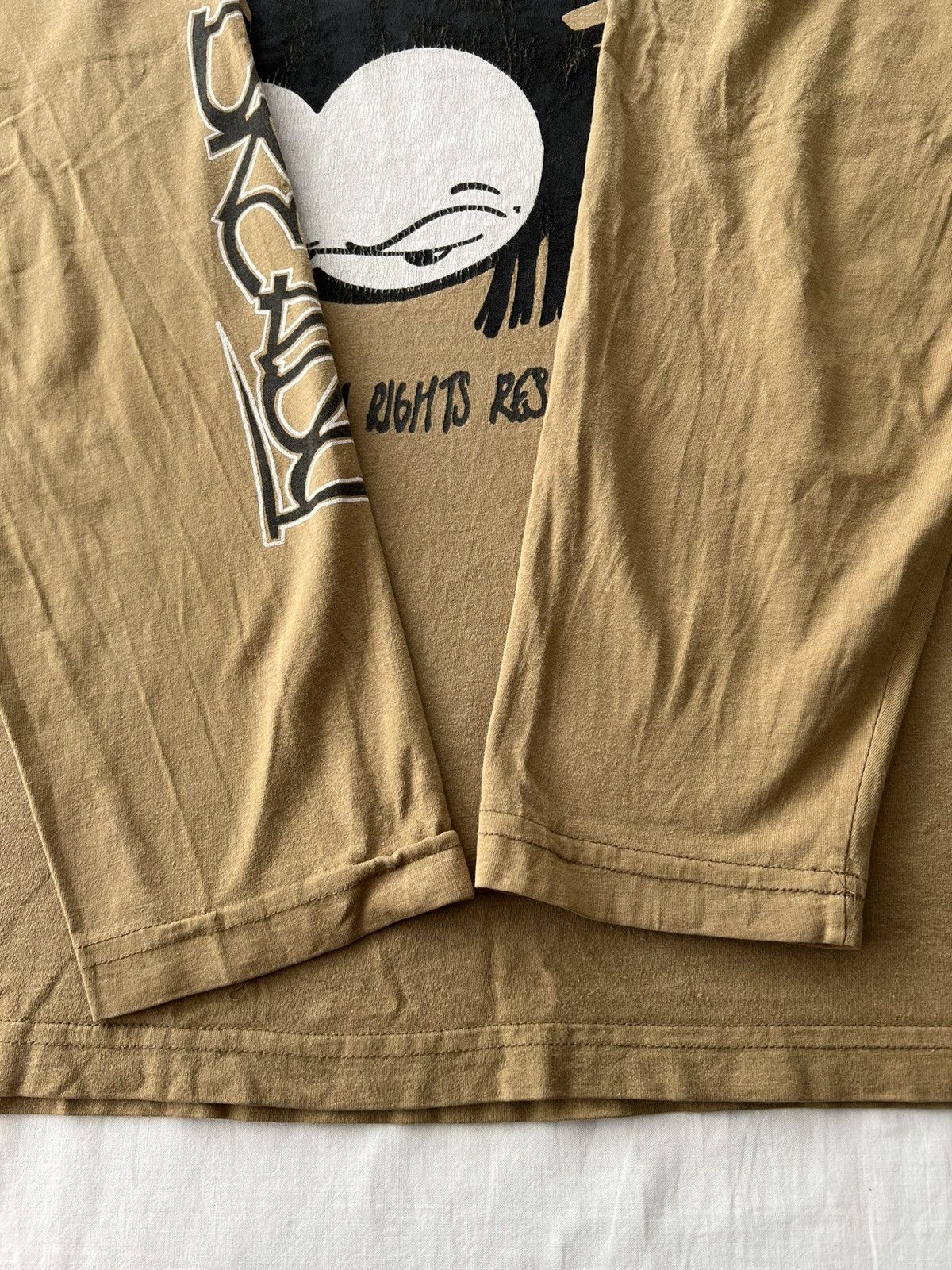Vintage Vintage 90s Dready UK 1995 Brown Long Sleeve T-shirt Size US L / EU 52-54 / 3 - 9 Thumbnail