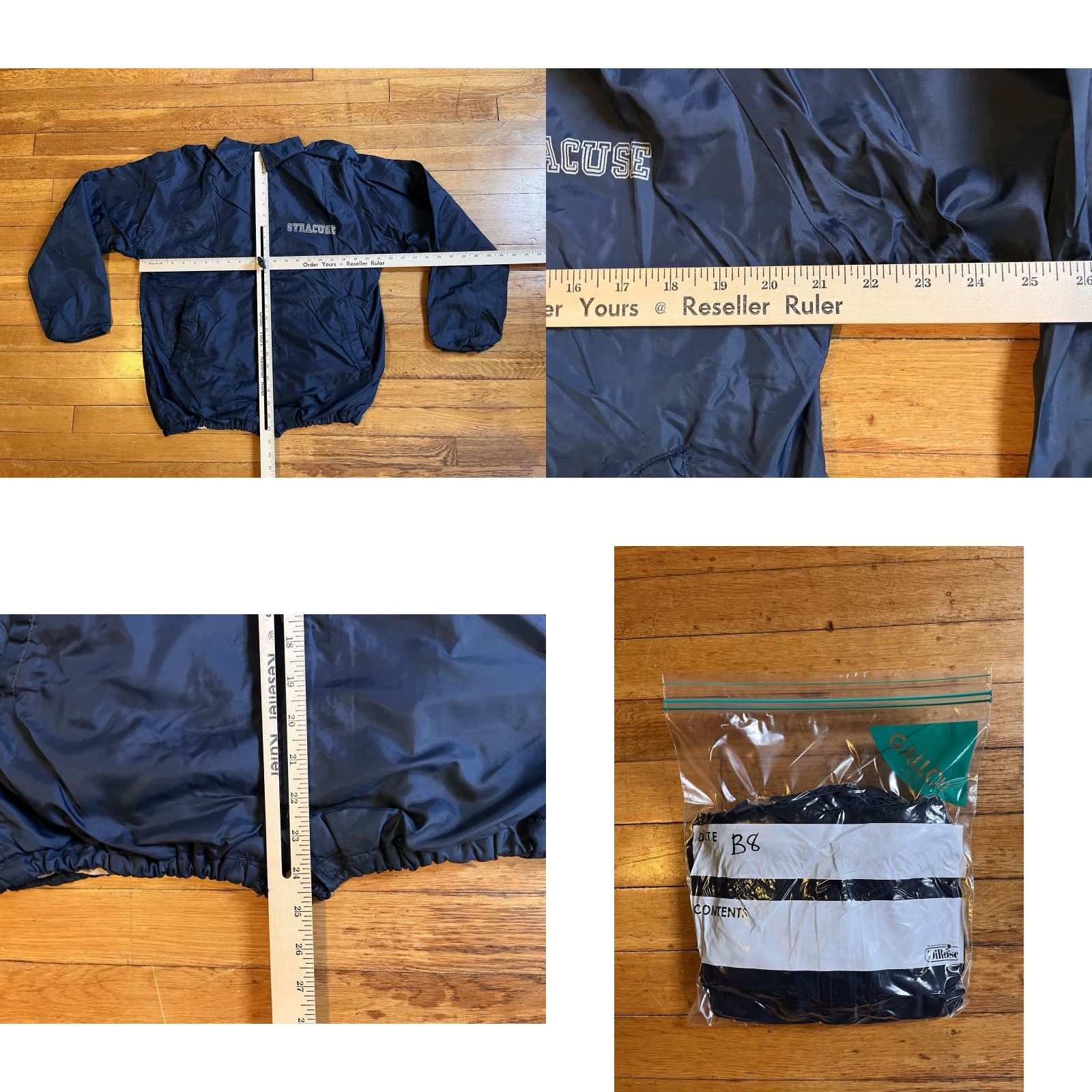Vintage VINTAGE Jem Syracuse University Jacket Men’s Small Blue 60s Jacket Mens S Blue College Retro City School University 60s Womens Mens Boys Girls Size US S / EU 44-46 / 1 - 8 Thumbnail