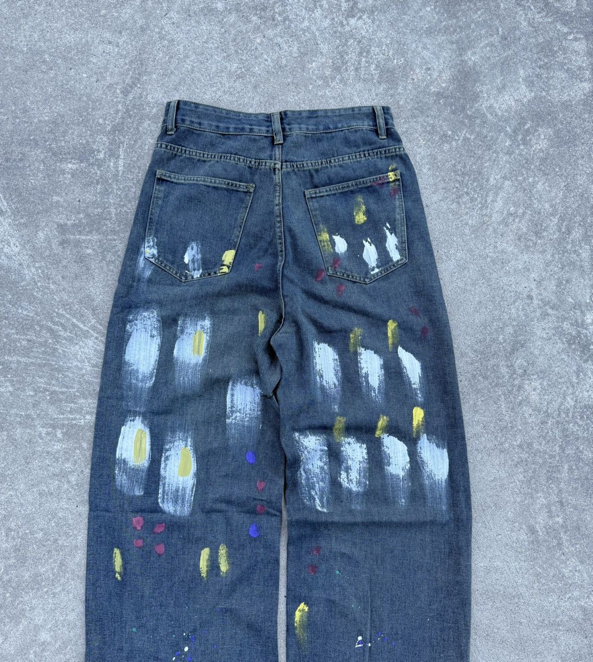 Other Vintage Y2K streetwear track oversized wide jeans Size US 32 / EU 48 - 12 Thumbnail