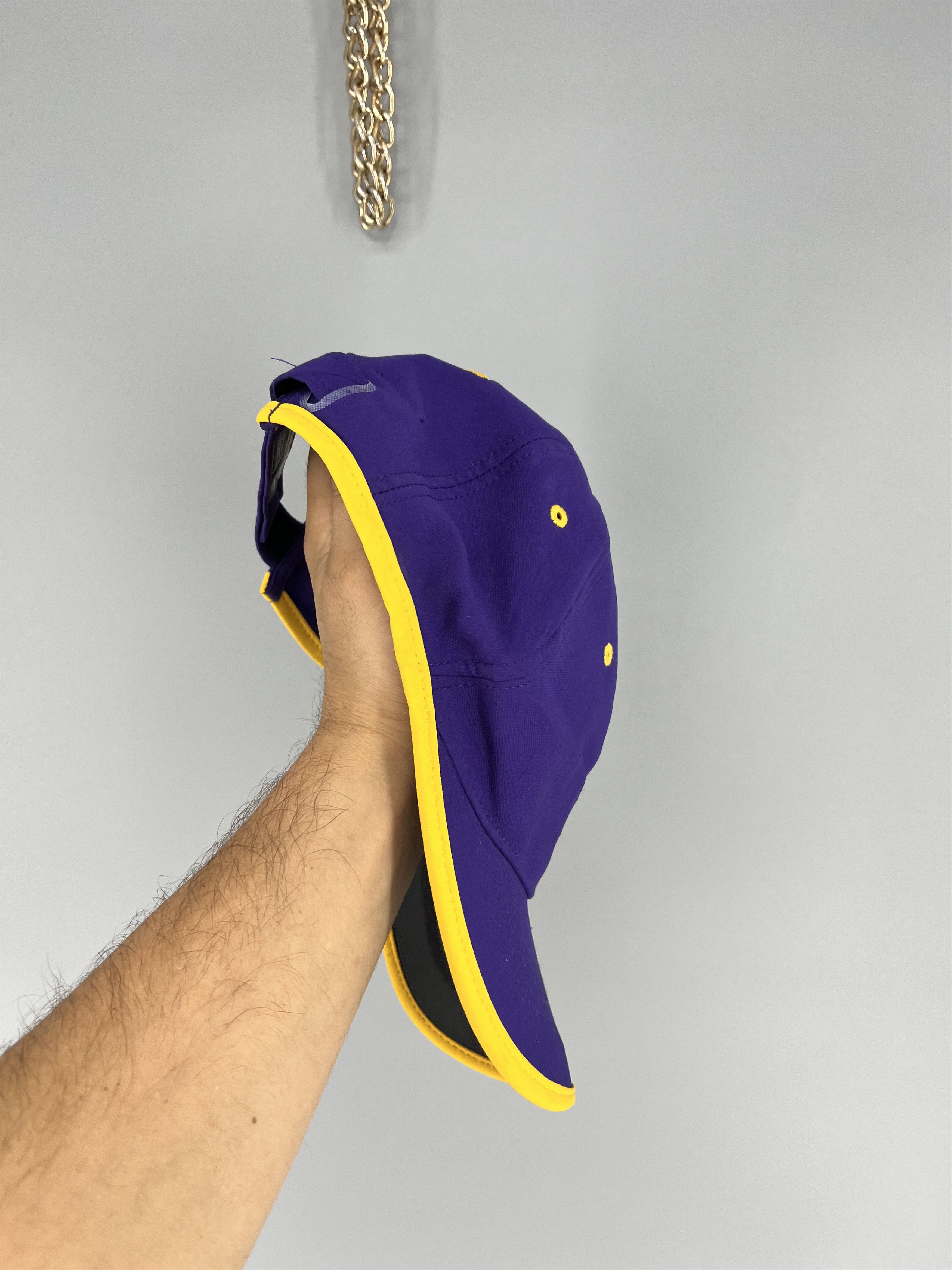 Nike LSU Tigers Nike Ball Cap Hat Adult One Size Purple Gold Size ONE SIZE - 7 Thumbnail
