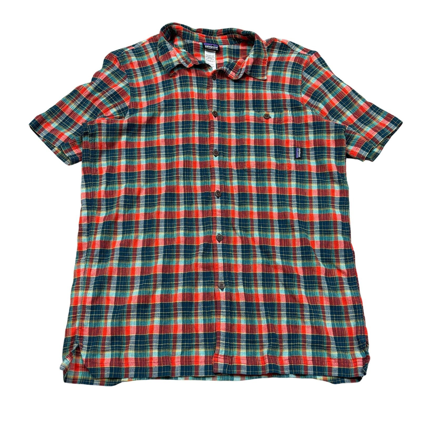 Patagonia × Vintage 1994 PATAGONIA A/C PRINT SHIRTS JAVA FISH