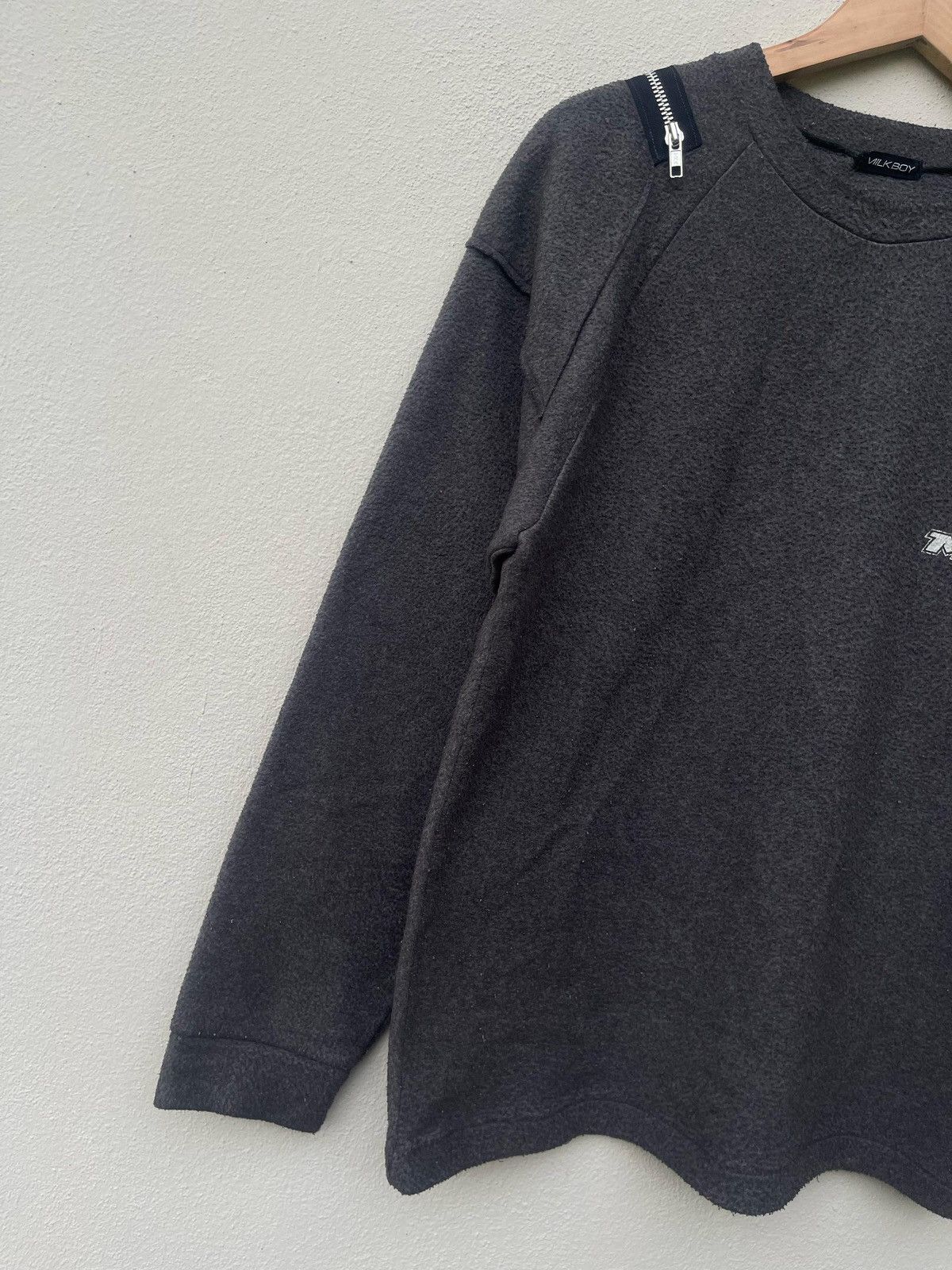 If Six Was Nine × Japanese Brand × Le Grande Bleu (L.G.B.) Milkboy Punk Bondage Style Sweatshirt Size US M / EU 48-50 / 2 - 7 Thumbnail