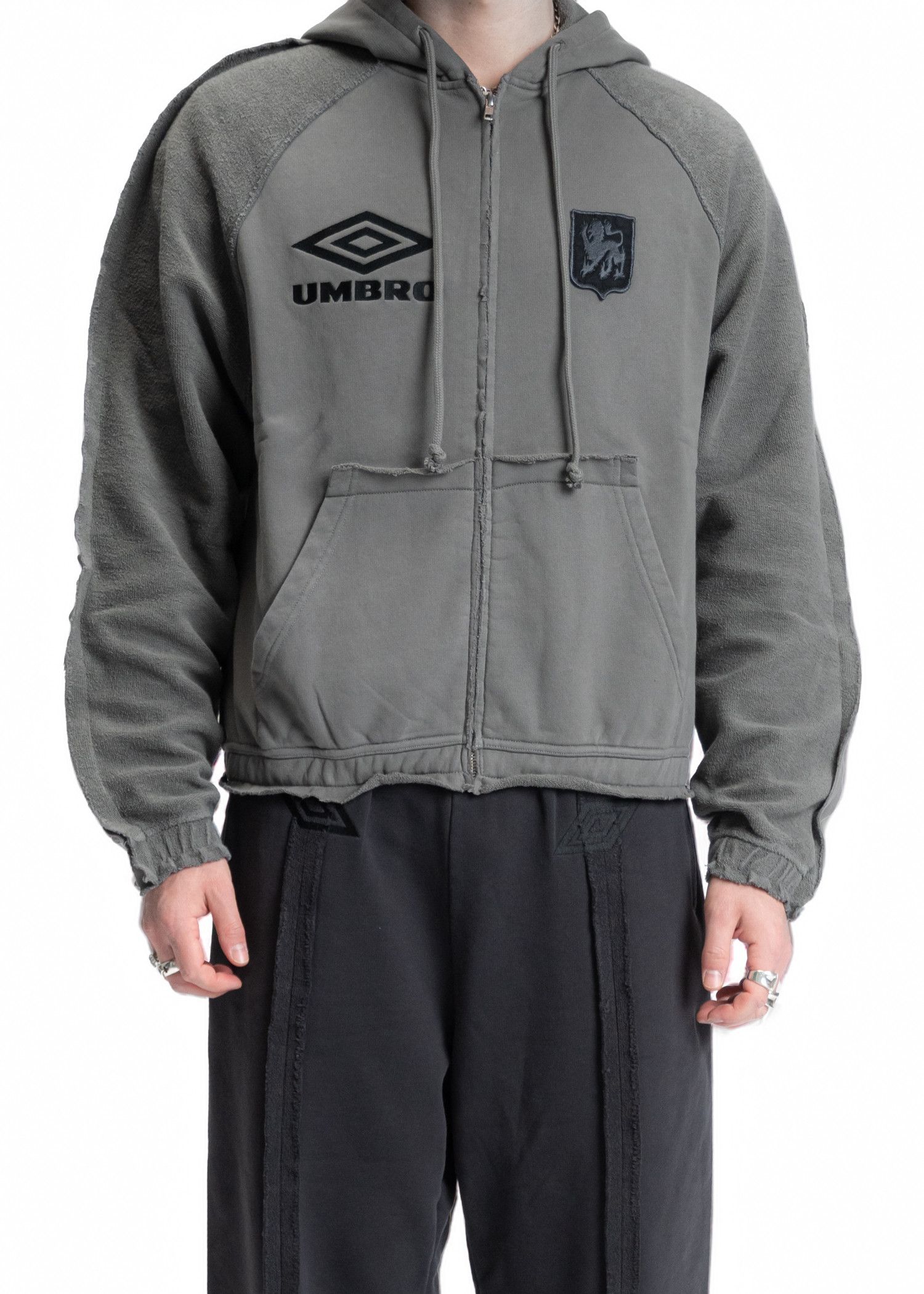 Slam Jam × Umbro Umbro x Slam Jam SS26 Ryl Arms Zip-up Hoodie Size US S / EU 44-46 / 1 - 1 Thumbnail