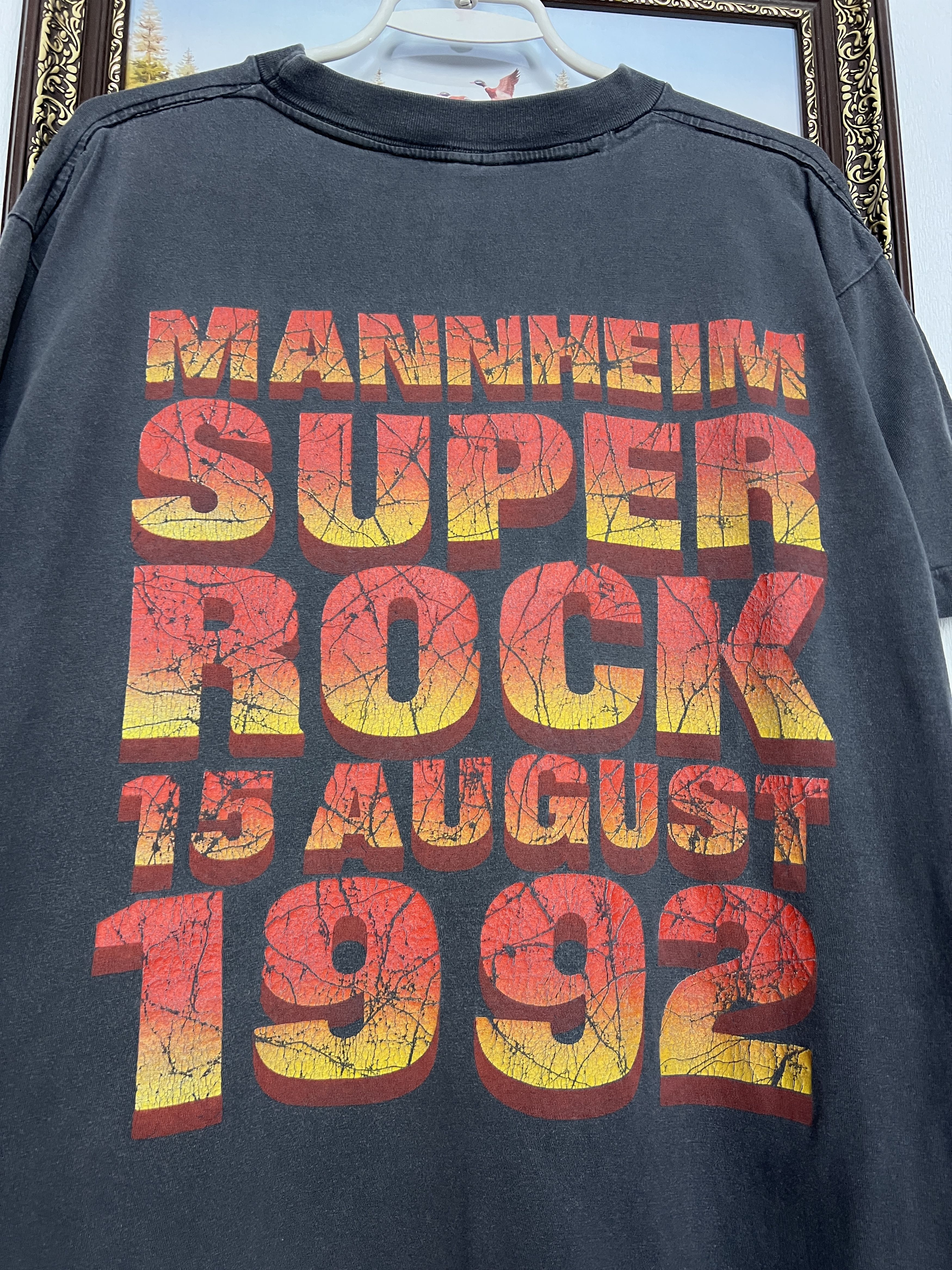 Vintage Vintage Super Rock Shirt Iron Maiden Sabbath Ozzy Tee Shirt Size US L / EU 52-54 / 3 - 10 Thumbnail