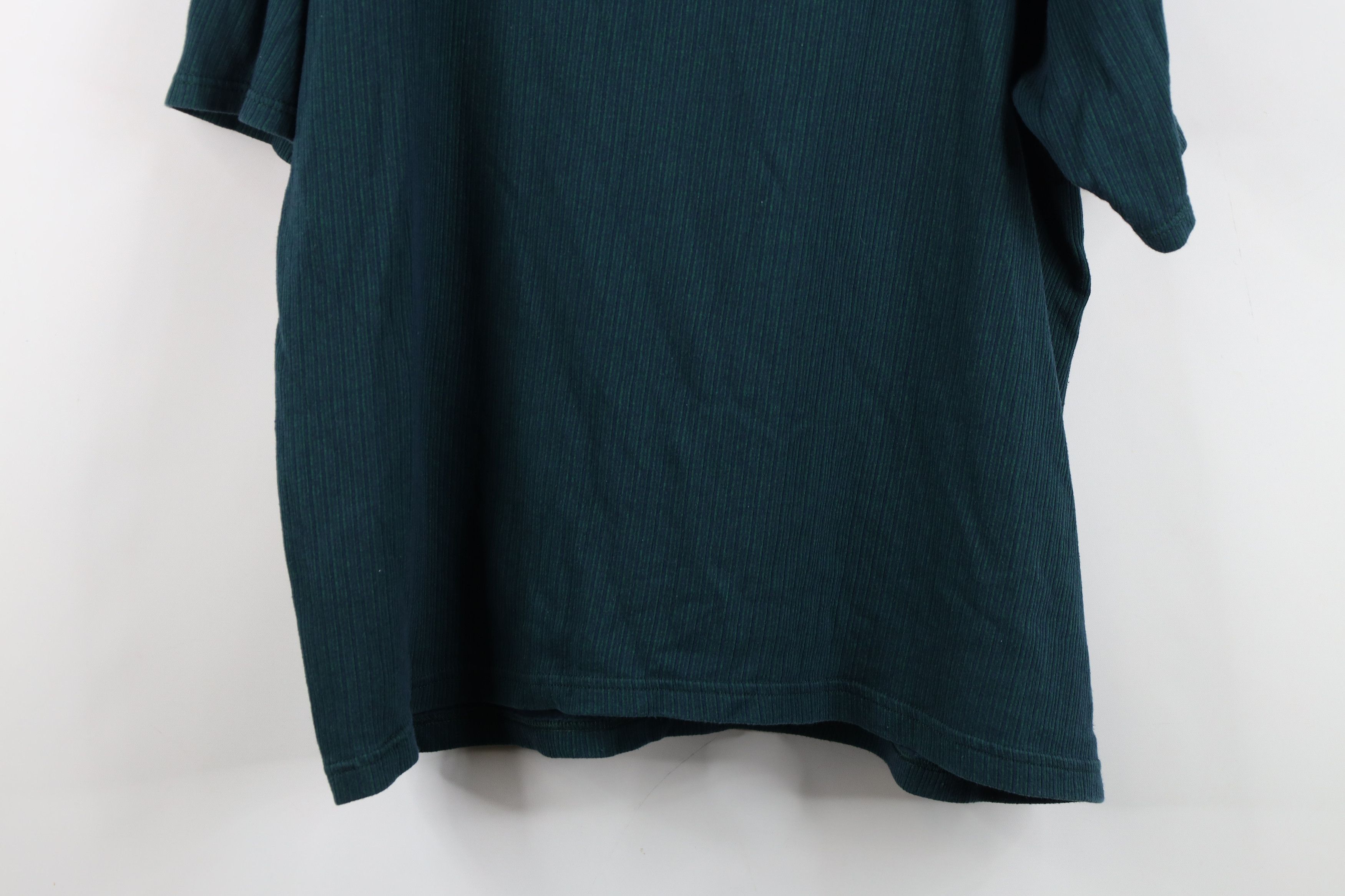 Vintage Vintage 90s Streetwear Ribbed Knit Golf Polo Shirt USA Size US XL / EU 56 / 4 - 12 Thumbnail