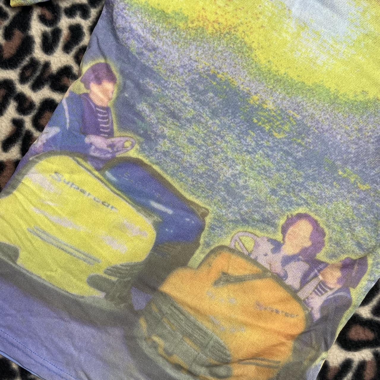 Cop Copine rare Y2K Euro Cop Copine bumper cars mesh graphic shirt Size S / US 4 / IT 40 - 3 Thumbnail