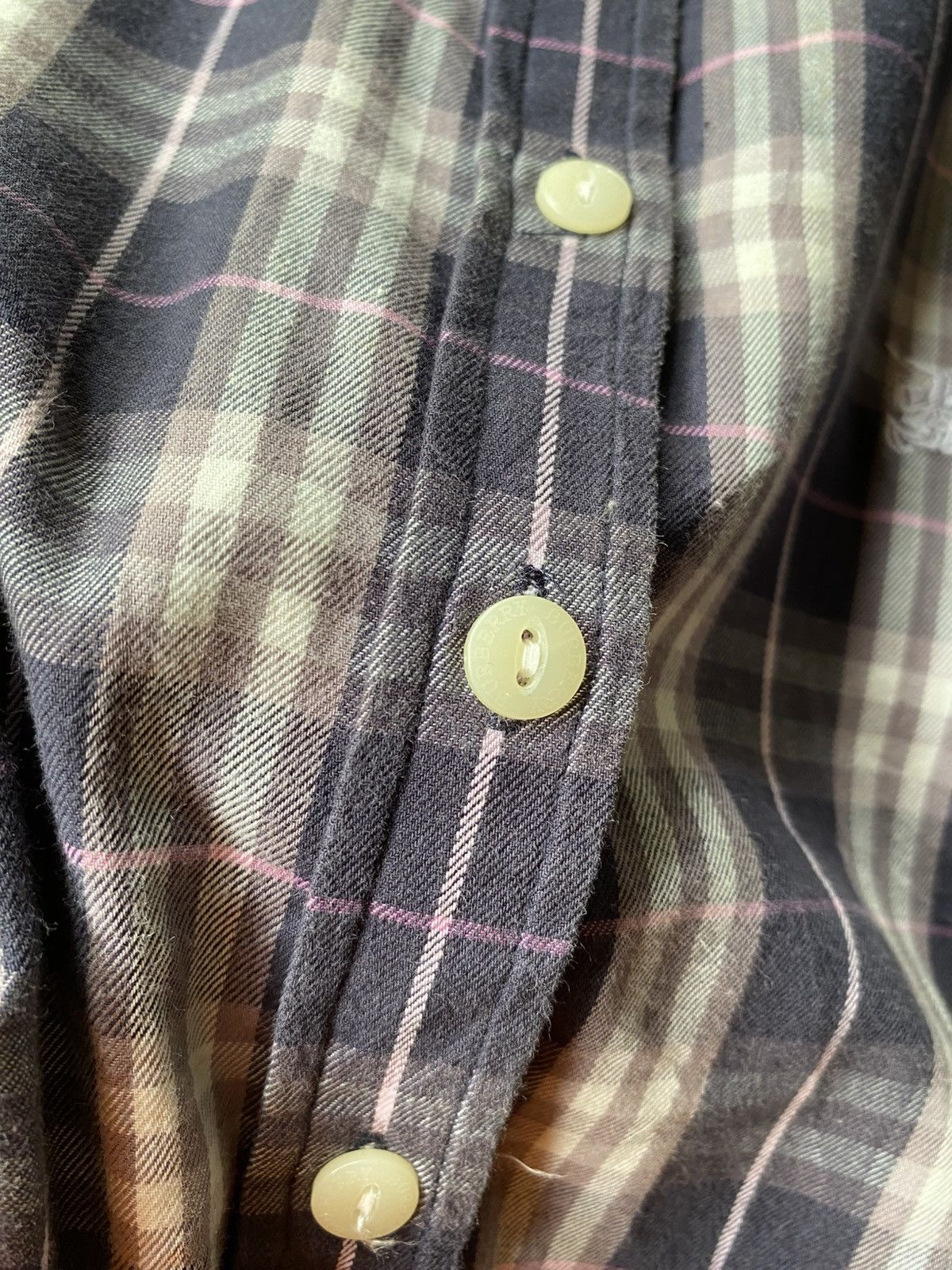 Burberry BURBERRY nova check shirt Size L / US 10 / IT 46 - 6 Thumbnail