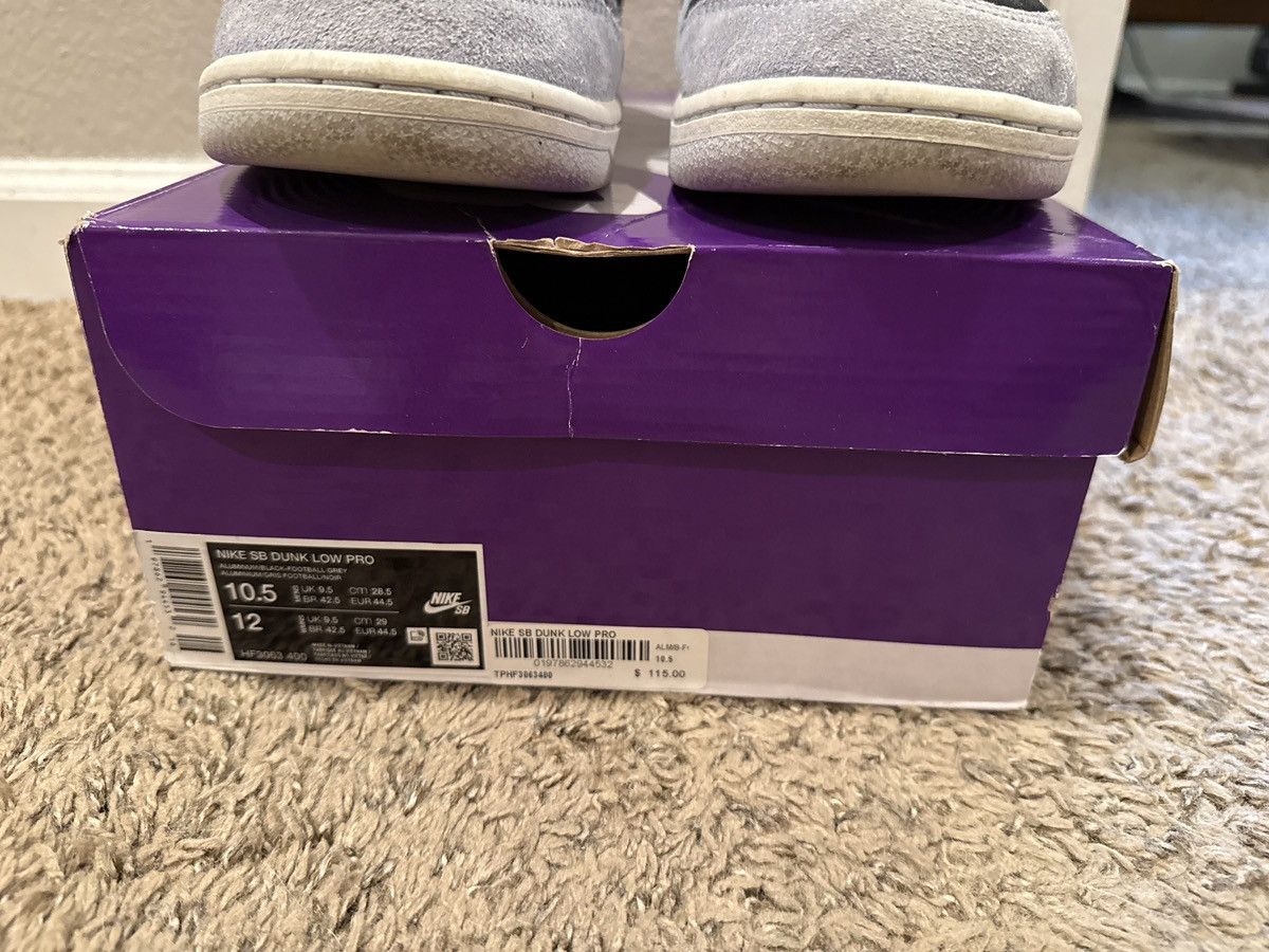 Nike SB Nike SB Dunk Low “Aluminum” Size US 10.5 / EU 43-44 - 12 Thumbnail
