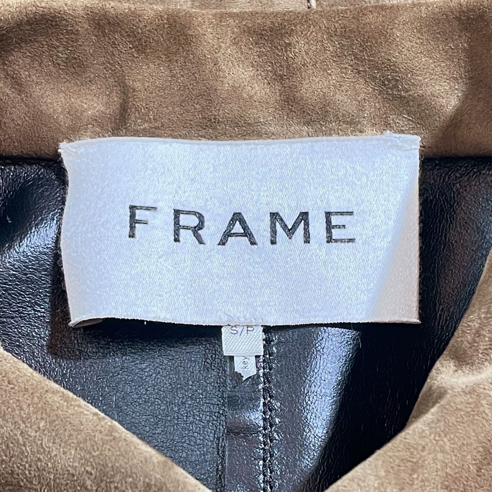 Frame Frame Denim Men's Brown Suede Shacket Shirt + Jacket Small Size US S / EU 44-46 / 1 - 3 Thumbnail