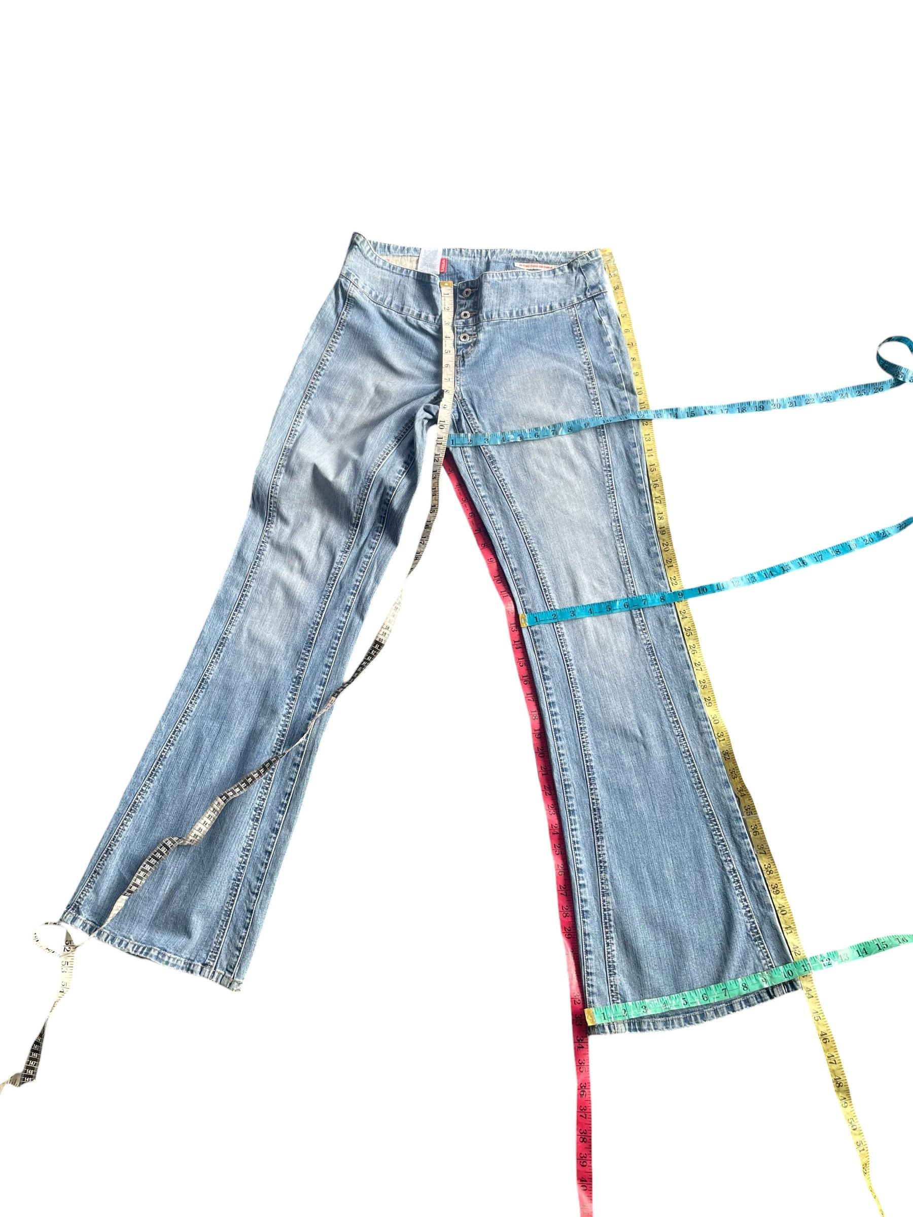Guess Vintage Flare Guess Jeans Size 35" - 15 Thumbnail