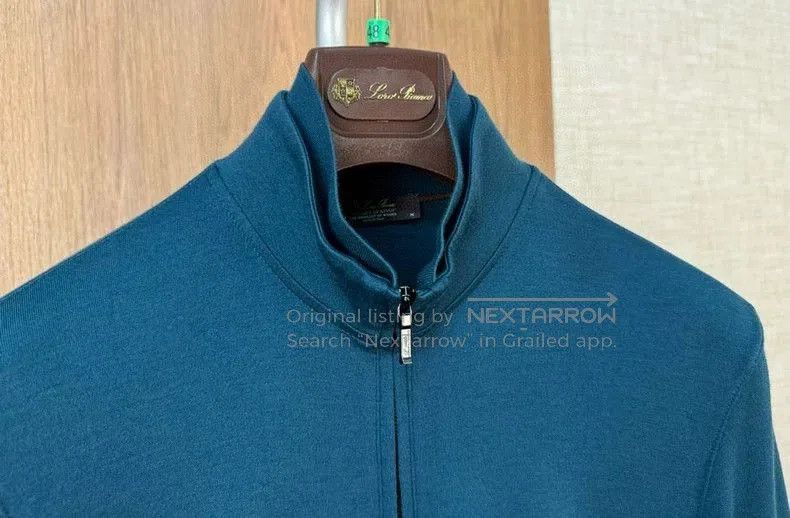 Loro Piana Loro Piana Thick Knit Zip Jacket. Size US S / EU 44-46 / 1 - 6 Thumbnail