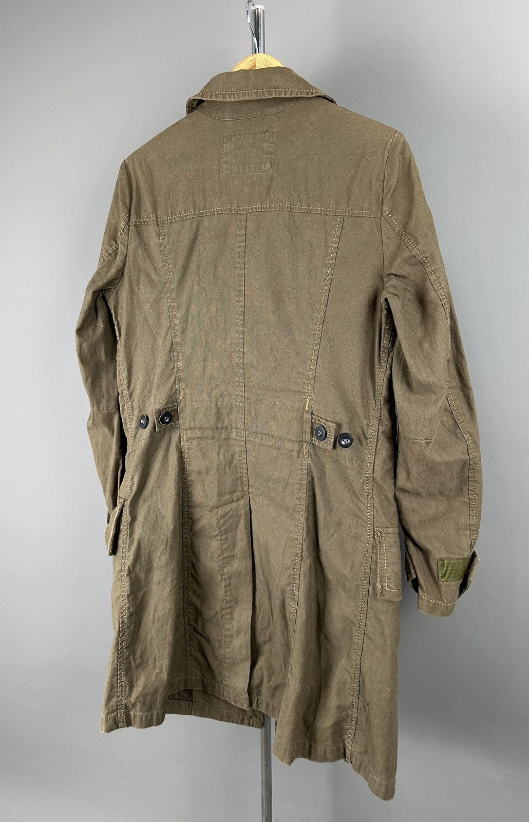 Marithe + Francois Girbaud Marithe Francois Girbaud - Military Trench Coat - Vintage Size US M / EU 48-50 / 2 - 9 Thumbnail