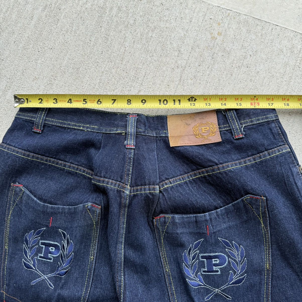 Phat Farm Vintage y2k Phat Farm blue denim shorts size 34 Size US 34 / EU 50 - 5 Thumbnail