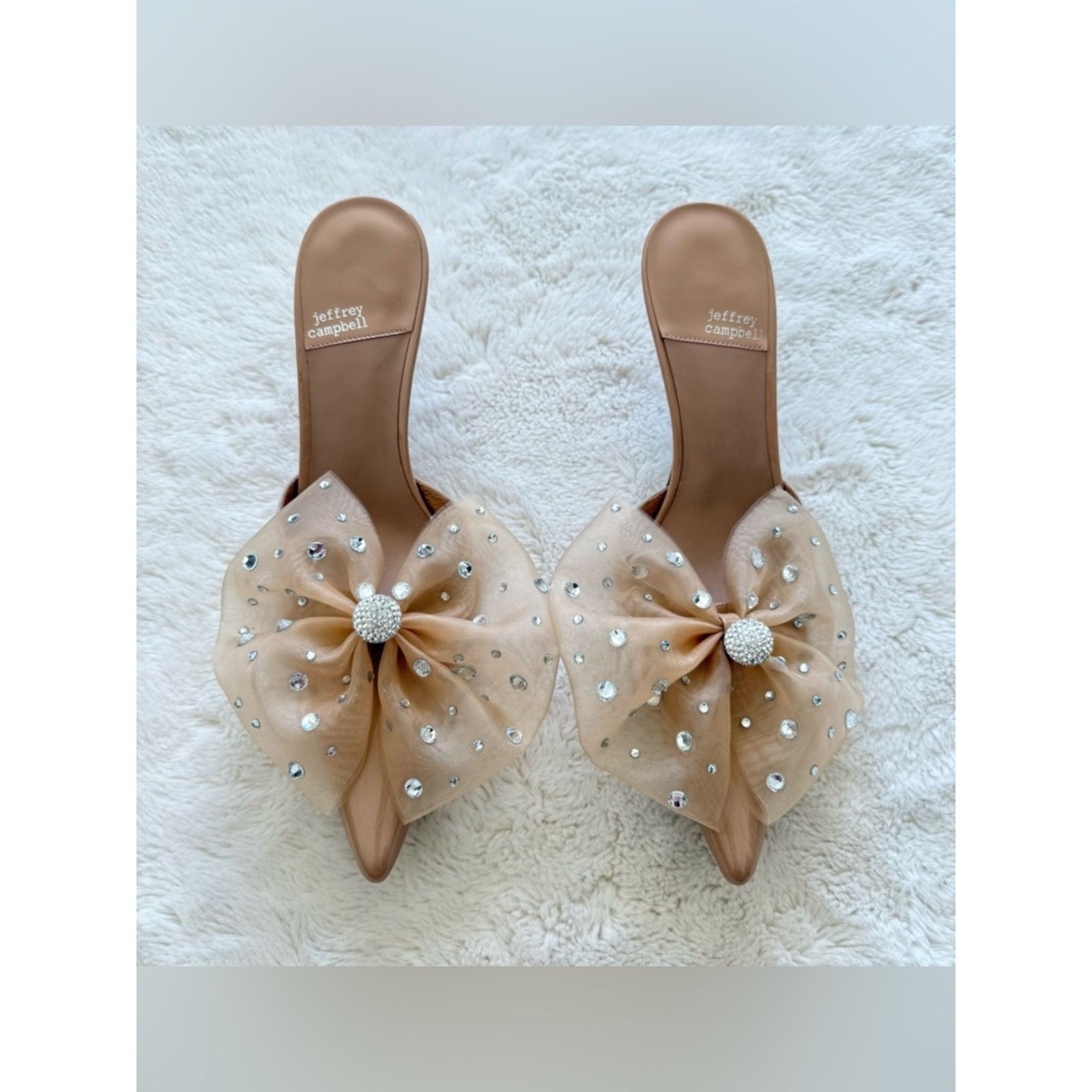 Jeffrey Campbell NEW!!! Jeffrey Campbell women heel mules size with bow 9 US Size US 9 / IT 39 - 1 Thumbnail