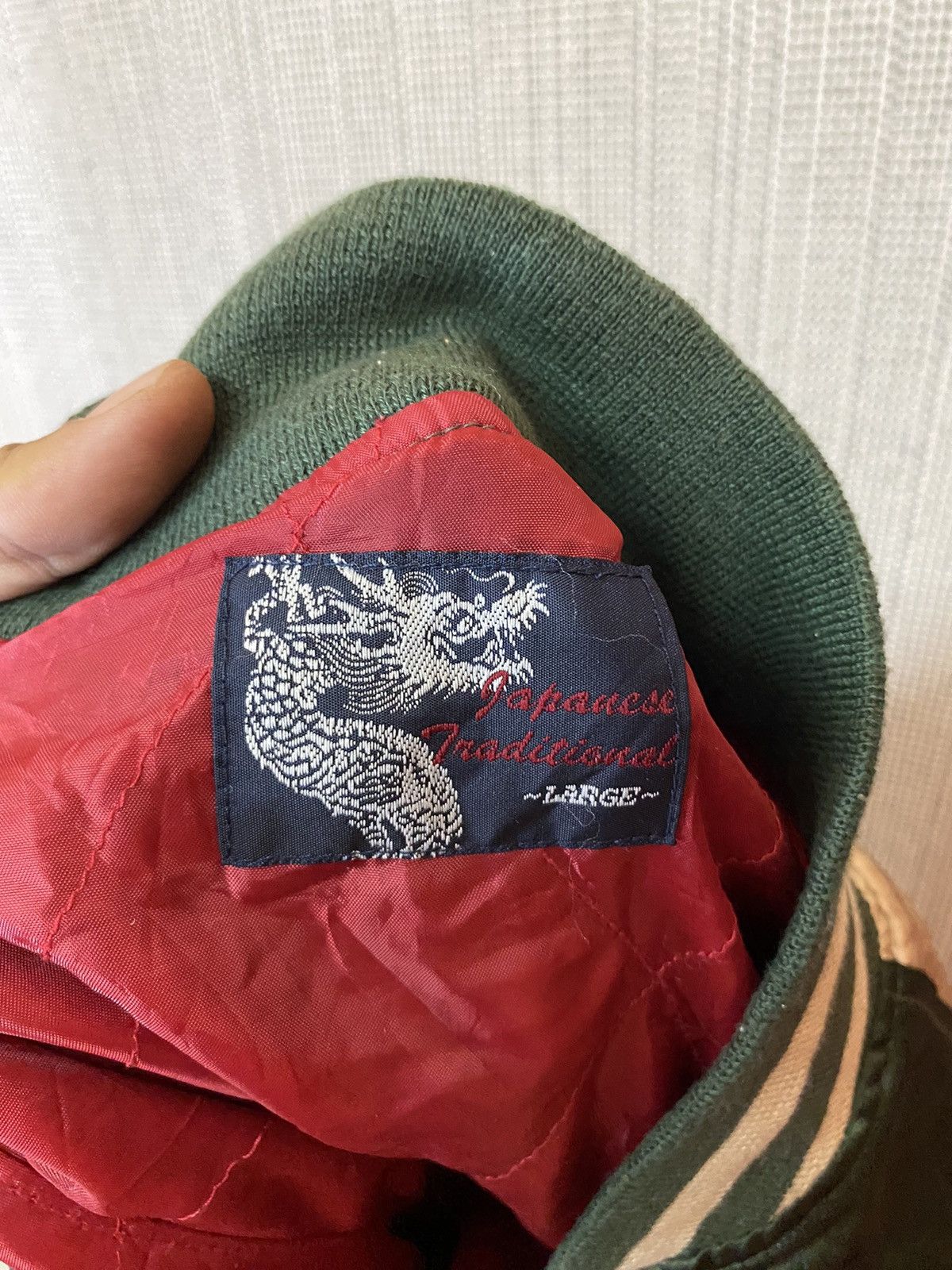 Japanese Brand × Traditional Weatherwear Sukajan dragon jacket satin emboidery Size US L / EU 52-54 / 3 - 9 Thumbnail