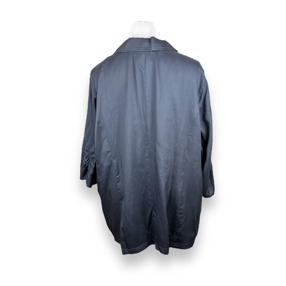 Torrid Studio by Torrid Gray Charcoal Linen Blend Classic Career W Size L / US 10 / IT 46 - 5 Thumbnail