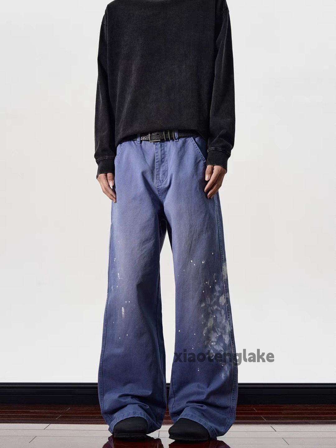 Designer × Japanese Brand × Vintage Washed faded cleanfit skate hiphop work carpenter pants Size US 34 / EU 50 - 5 Thumbnail