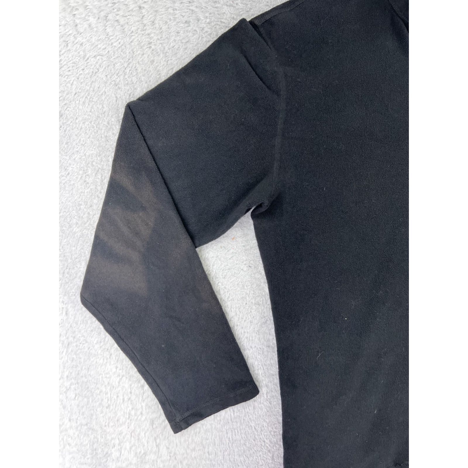 The North Face The North Face Sweater Mens Medium Black Long Sleeve 1/4 Zip Fleece Polyester Size US M / EU 48-50 / 2 - 6 Thumbnail