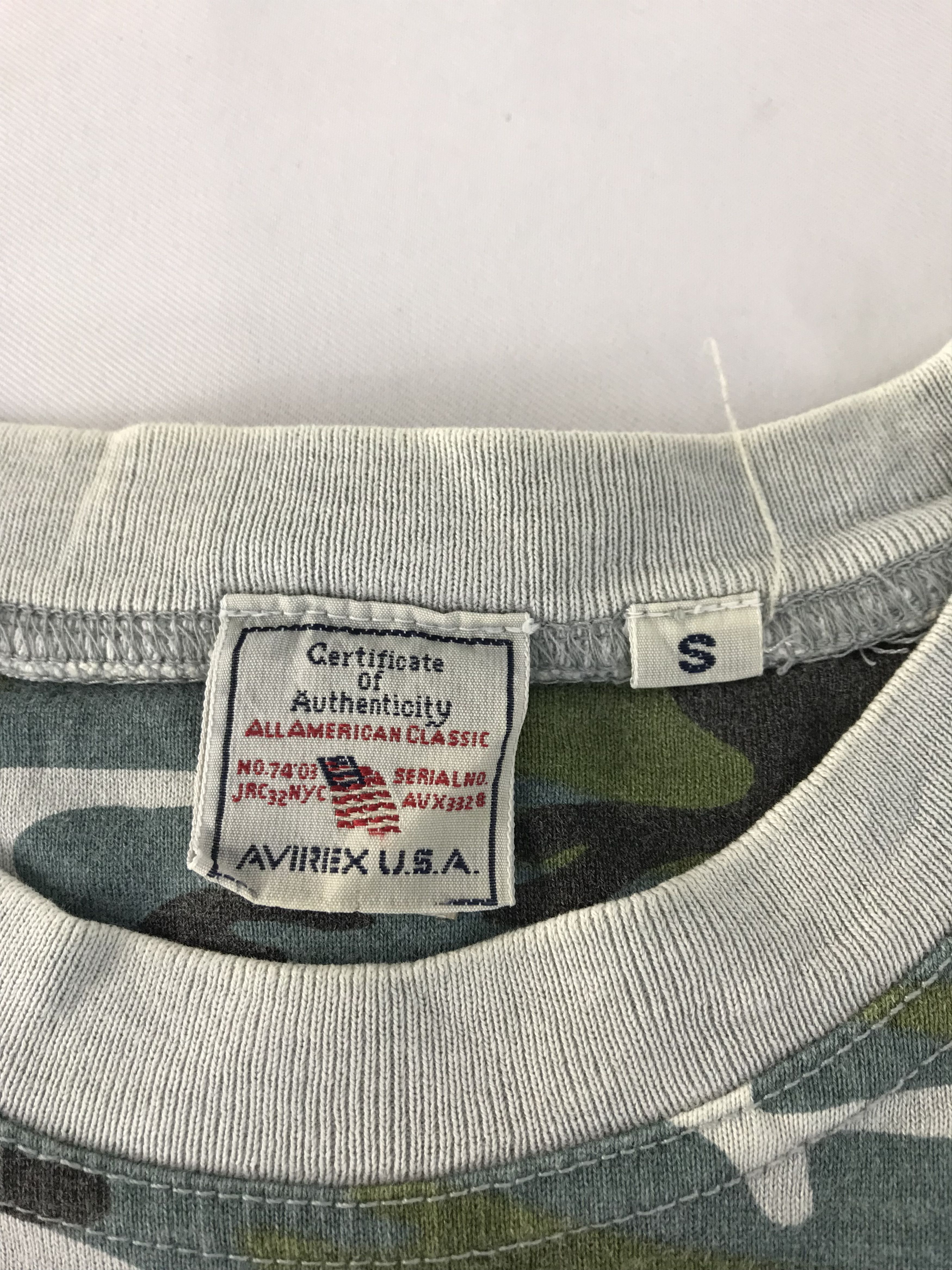 Avirex Avirex USA Army Camo Single Pocket Printed Logo Size US M / EU 48-50 / 2 - 8 Thumbnail