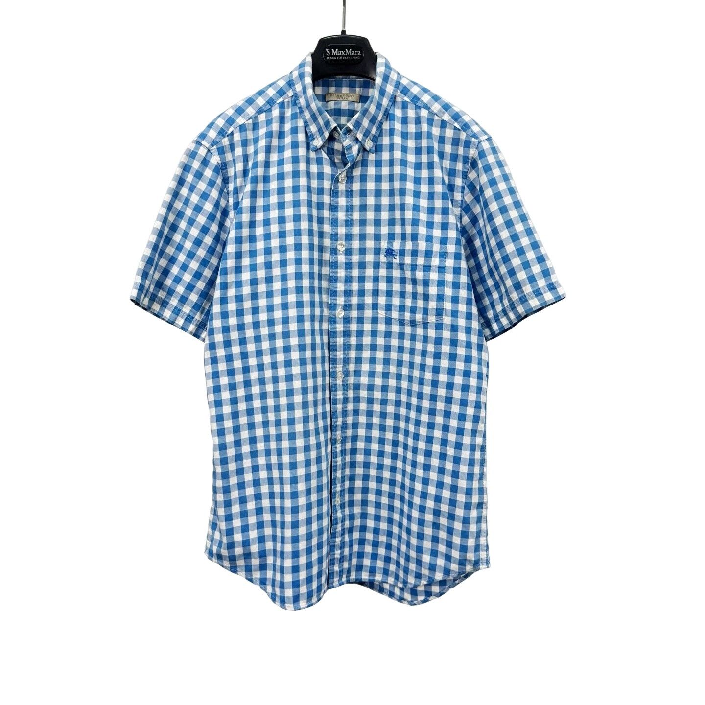 Burberry Burberry Brit Gingham Check Short Sleeve Shirt Size M Size US M / EU 48-50 / 2 - 1 Thumbnail