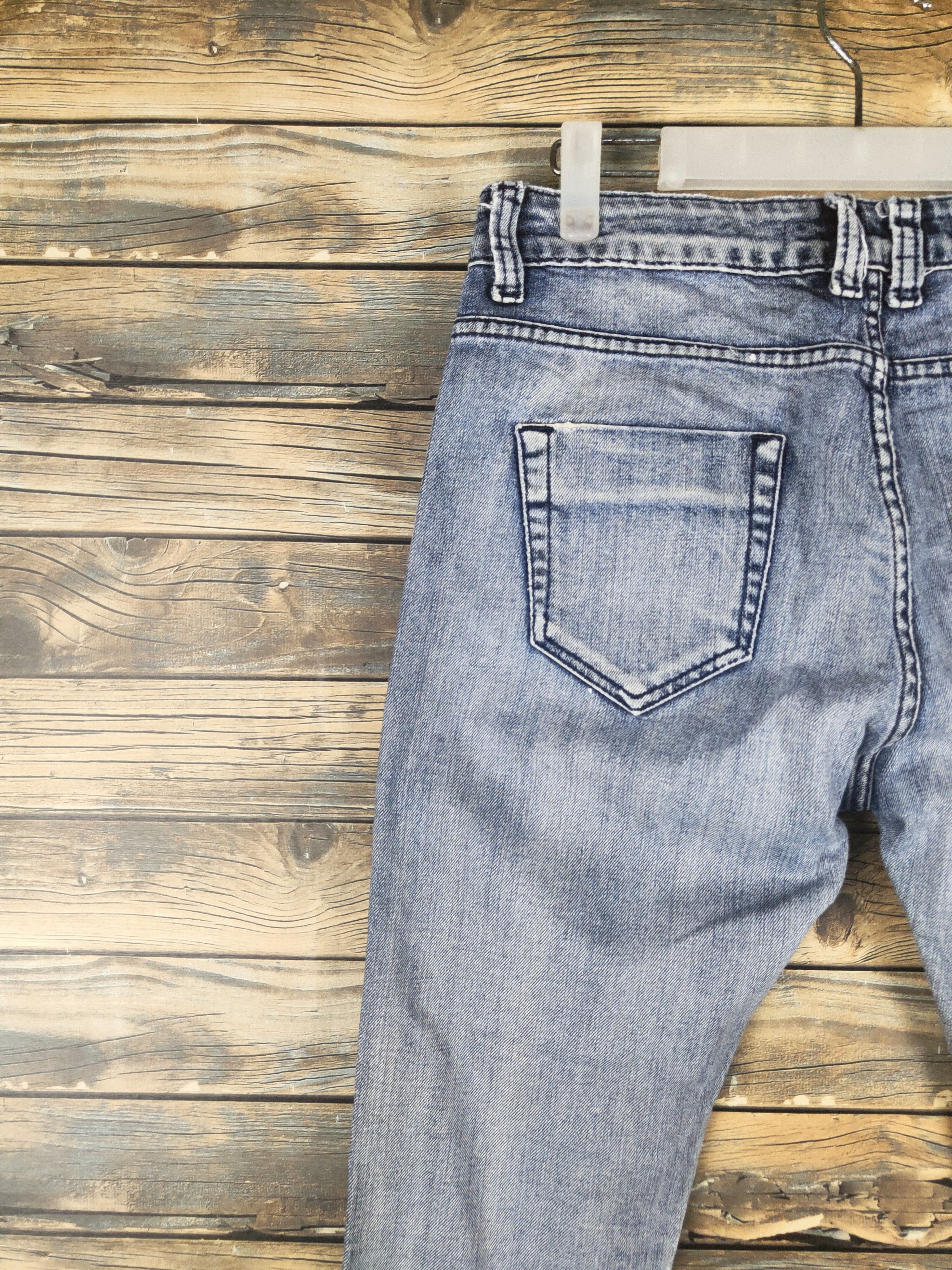 Alexandre Herchcovitch DL Alexandre Herchcovitch Distressed Ripped Jeans #46-003 Size 28" / US 6 / IT 42 - 8 Thumbnail