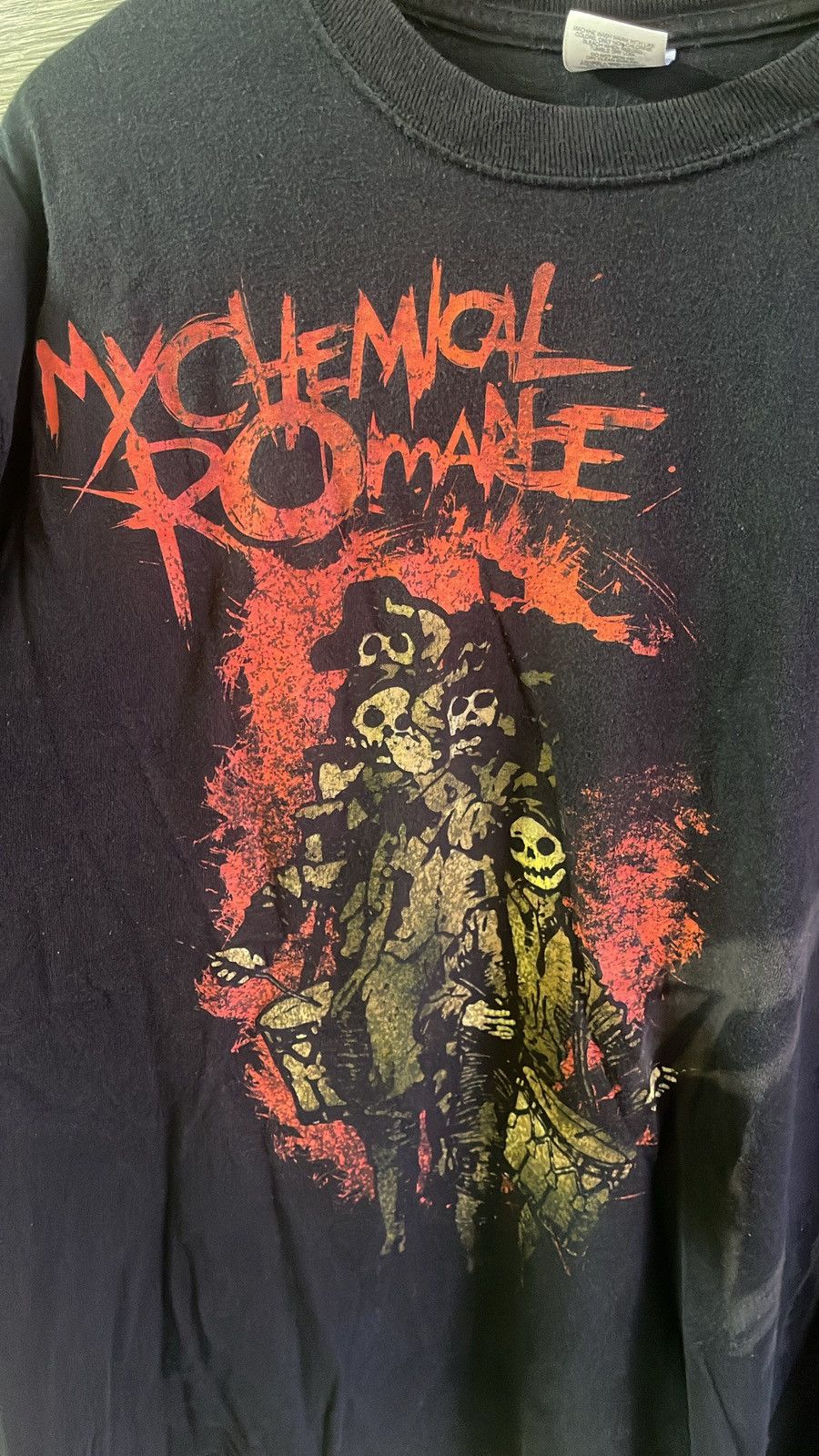 Jerzees VTG JERZEES MY CHEMICAL ROMANCE 2007 Size US XL / EU 56 / 4 - 7 Thumbnail