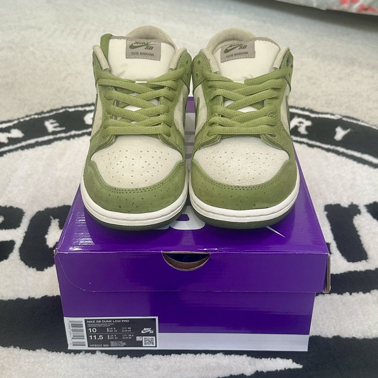 Nike Nike SB Dunk Low Pro Yuto Horigame ‘Matcha’ Size US 10 / EU 43 - 3 Thumbnail