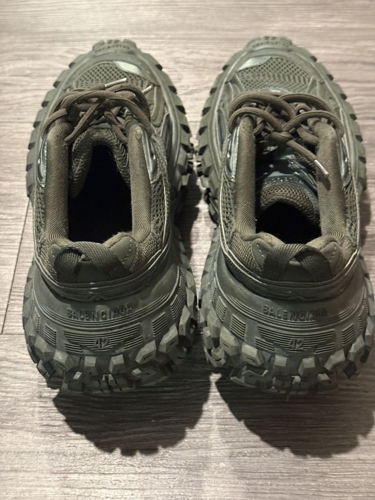 Balenciaga BB Green Defenders Size US 9 / EU 42 - 3 Thumbnail