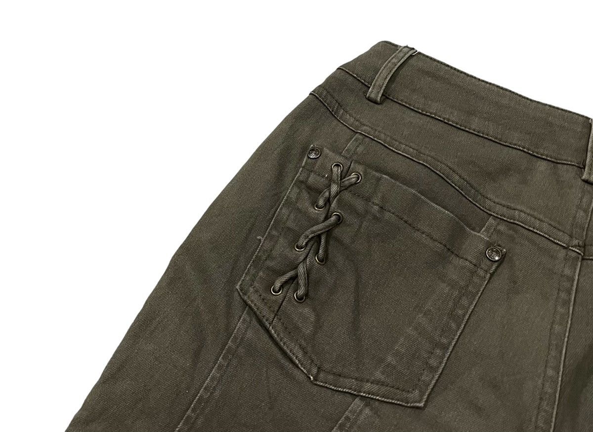 Le Grande Bleu (L.G.B.) Vintage Ozz Croce Kinky Seditionaries Stretchable Pants Size 29" - 14 Thumbnail