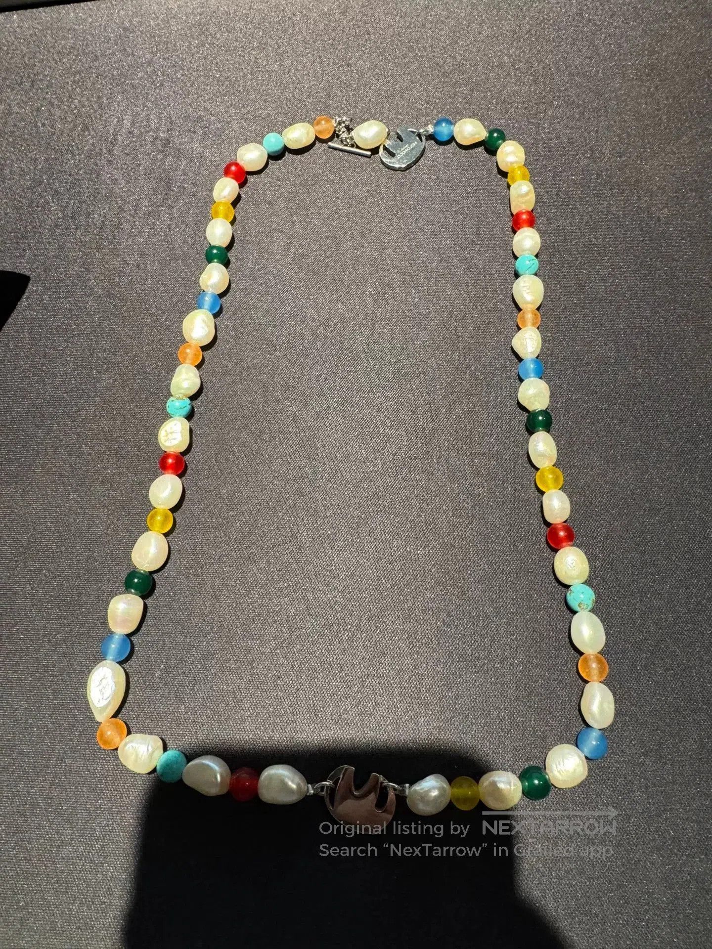 Japanese Brand Moco Moco Milano Gemstone Pearl Necklace. Size ONE SIZE - 1 Thumbnail