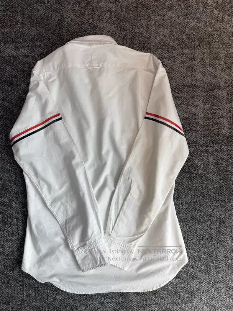 Thom Browne Thom Browne White Shirt Size US L / EU 52-54 / 3 - 2 Thumbnail