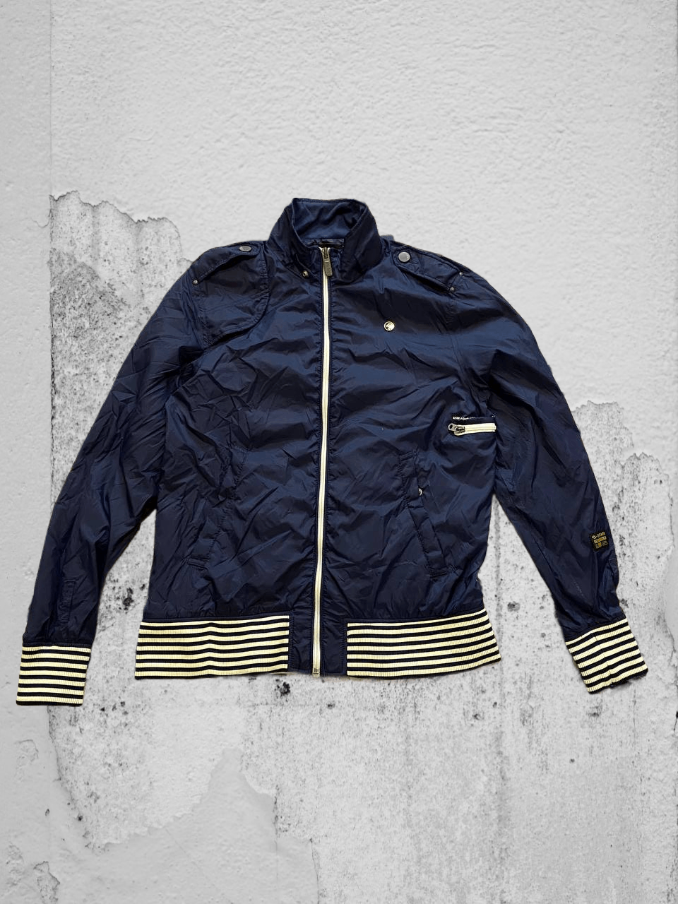 G-Star Streetwear logo vintage blue Y2K jacket G-Star Raw Size US L / EU 52-54 / 3 - 1 Thumbnail