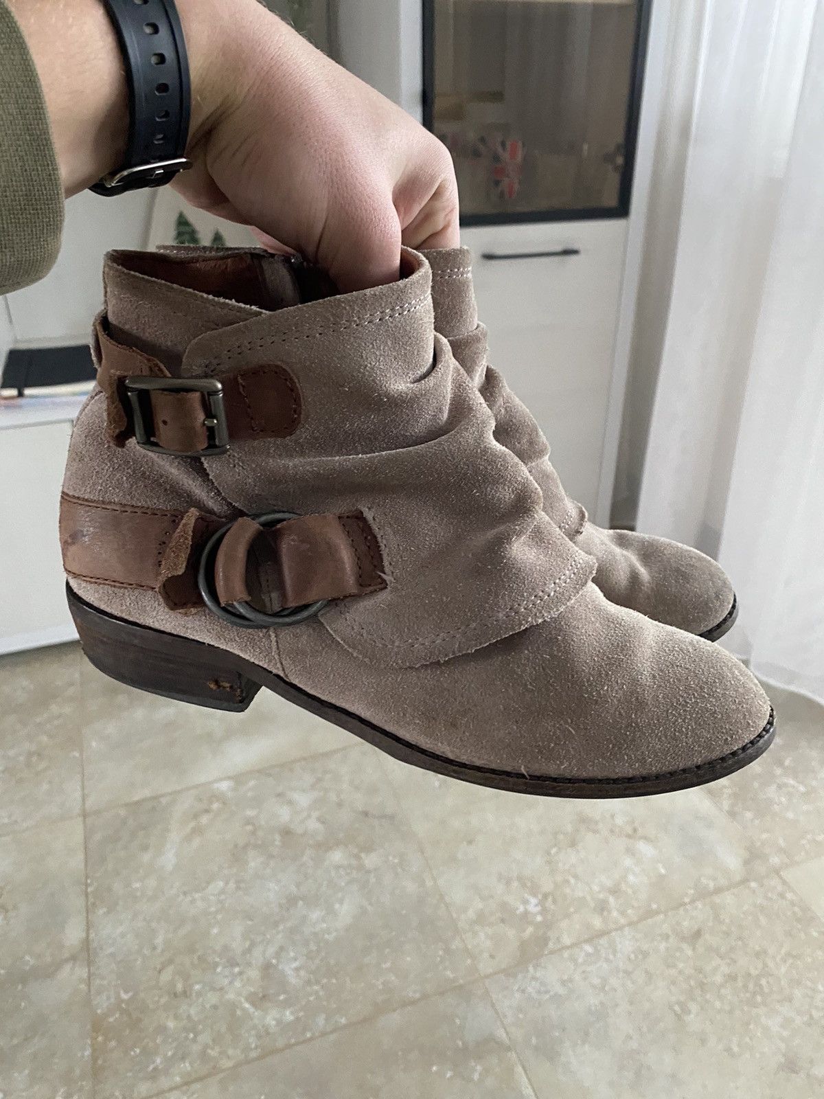 If Six Was Nine Vintage AS 98 Guidi Style High Japanece Biker Boots Japanese Size US 6 / EU 39 - 10 Thumbnail