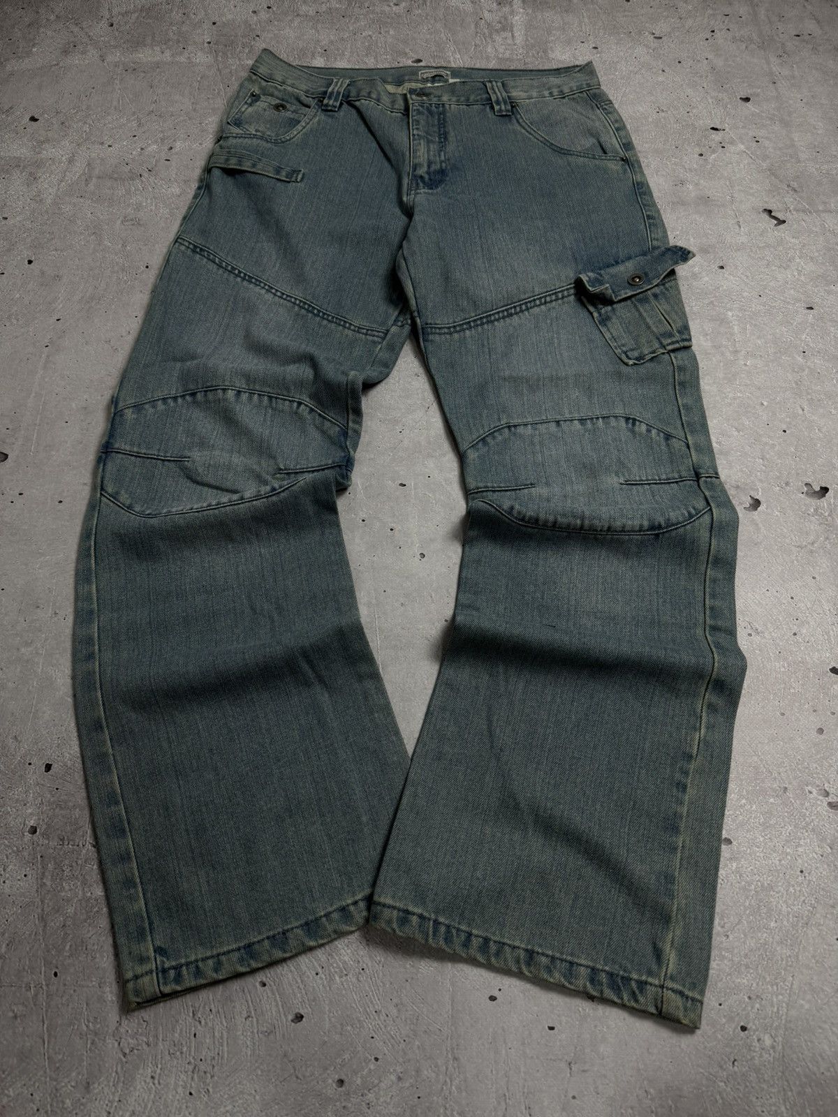 Hysteric Glamour VTG Rick Owens Raf Simons Balenci Style Washed Jeans 90s Size US 32 / EU 48 - 1 Thumbnail
