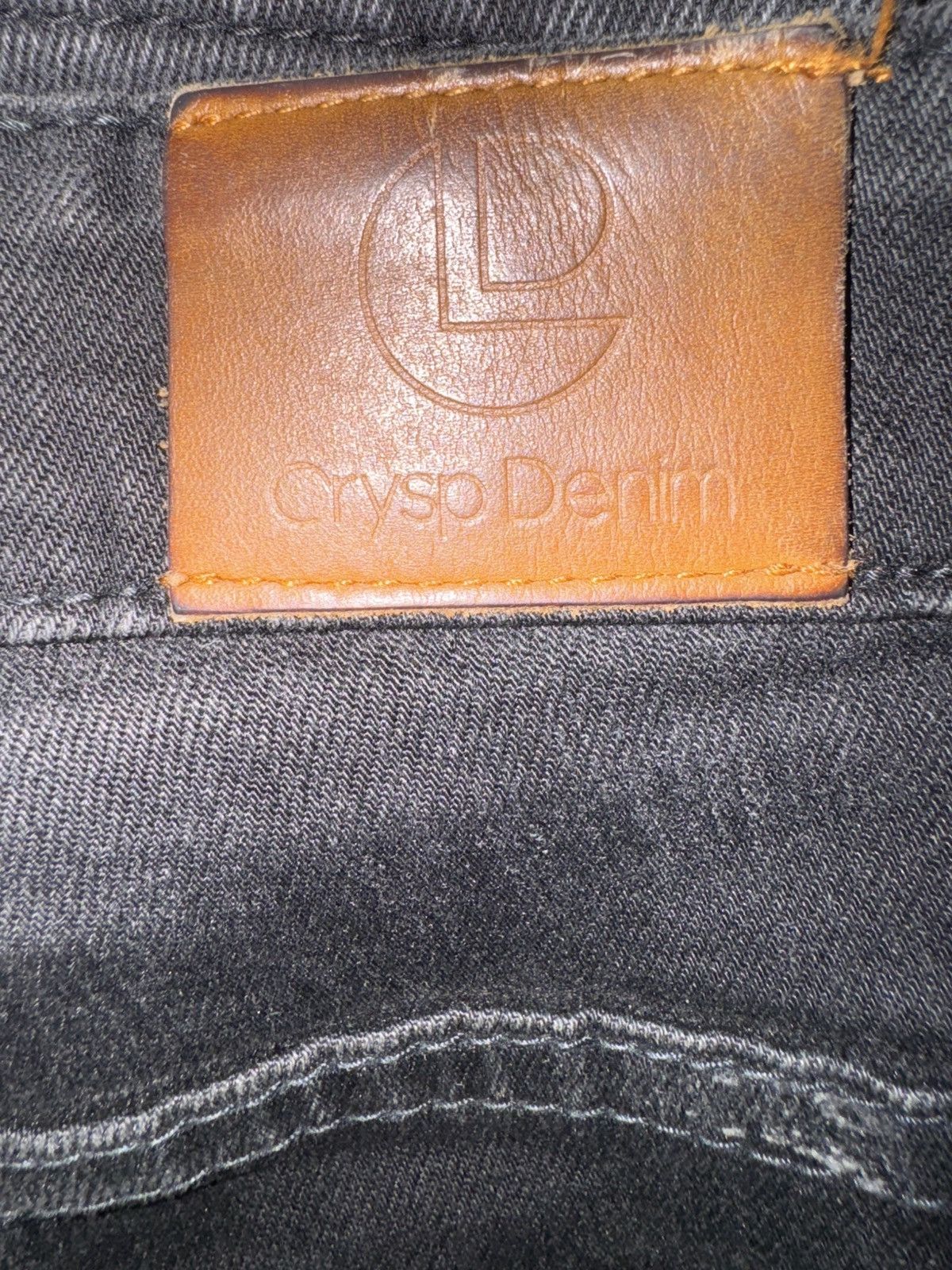 Crysp Denim Crysp Denim Distressed Black Thrashed Zippee Skinny Jeans Size US 30 / EU 46 - 17 Thumbnail