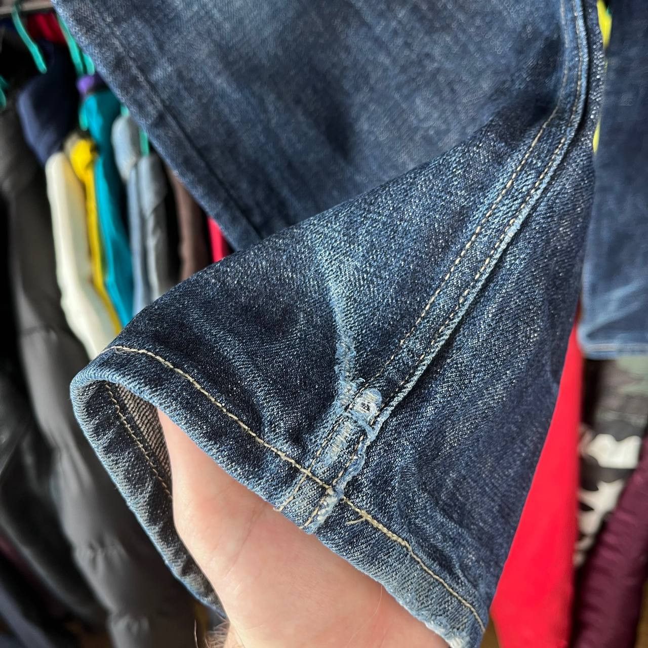 Levi's Levis 501xx Faded Distressed Denim Pants Made in Mexico Size US 34 / EU 50 - 11 Thumbnail