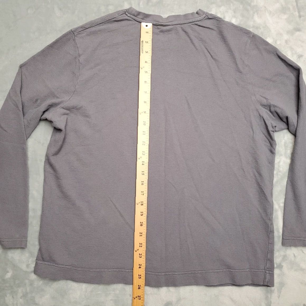Etro VINTAGE Paul Mark Pullover Crewneck XL Gray Textured Thermal 90s Y2K Retro Casual Mens Size US XL / EU 56 / 4 - 5 Thumbnail