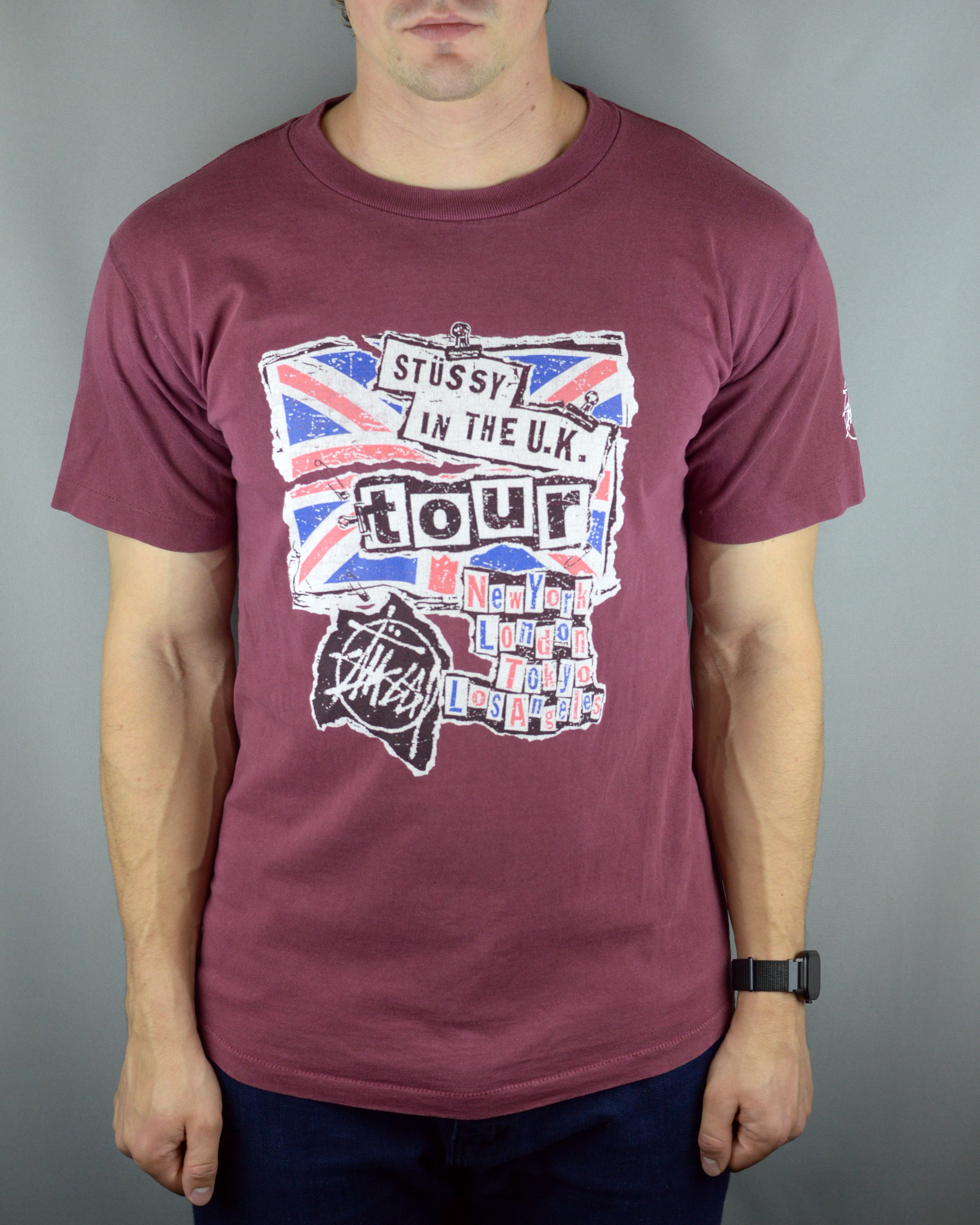 Stussy × Vintage Vintage Stussy In The UK Tour Size US L / EU 52-54 / 3 - 1 Thumbnail