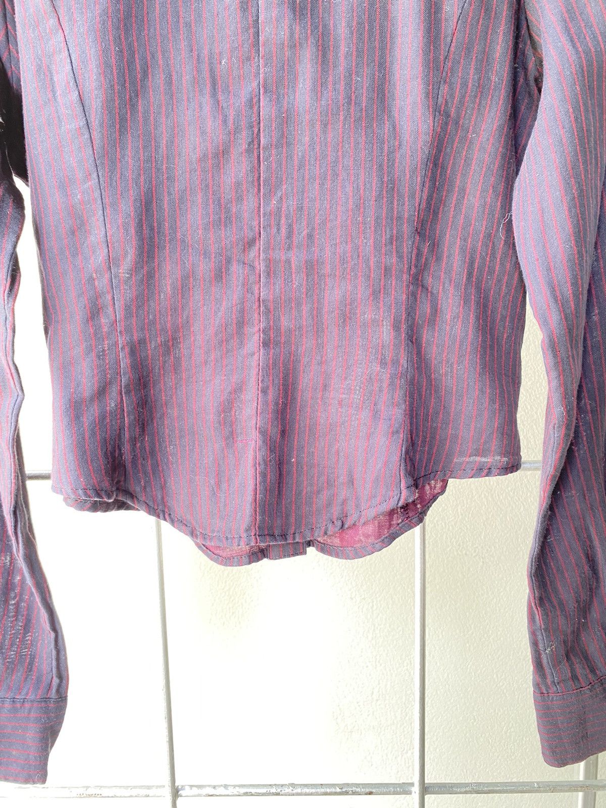 If Six Was Nine × Japanese Brand × Seditionaries BPN Black Peace Now punk ruffle shirt Size M / US 6-8 / IT 42-44 - 14 Thumbnail