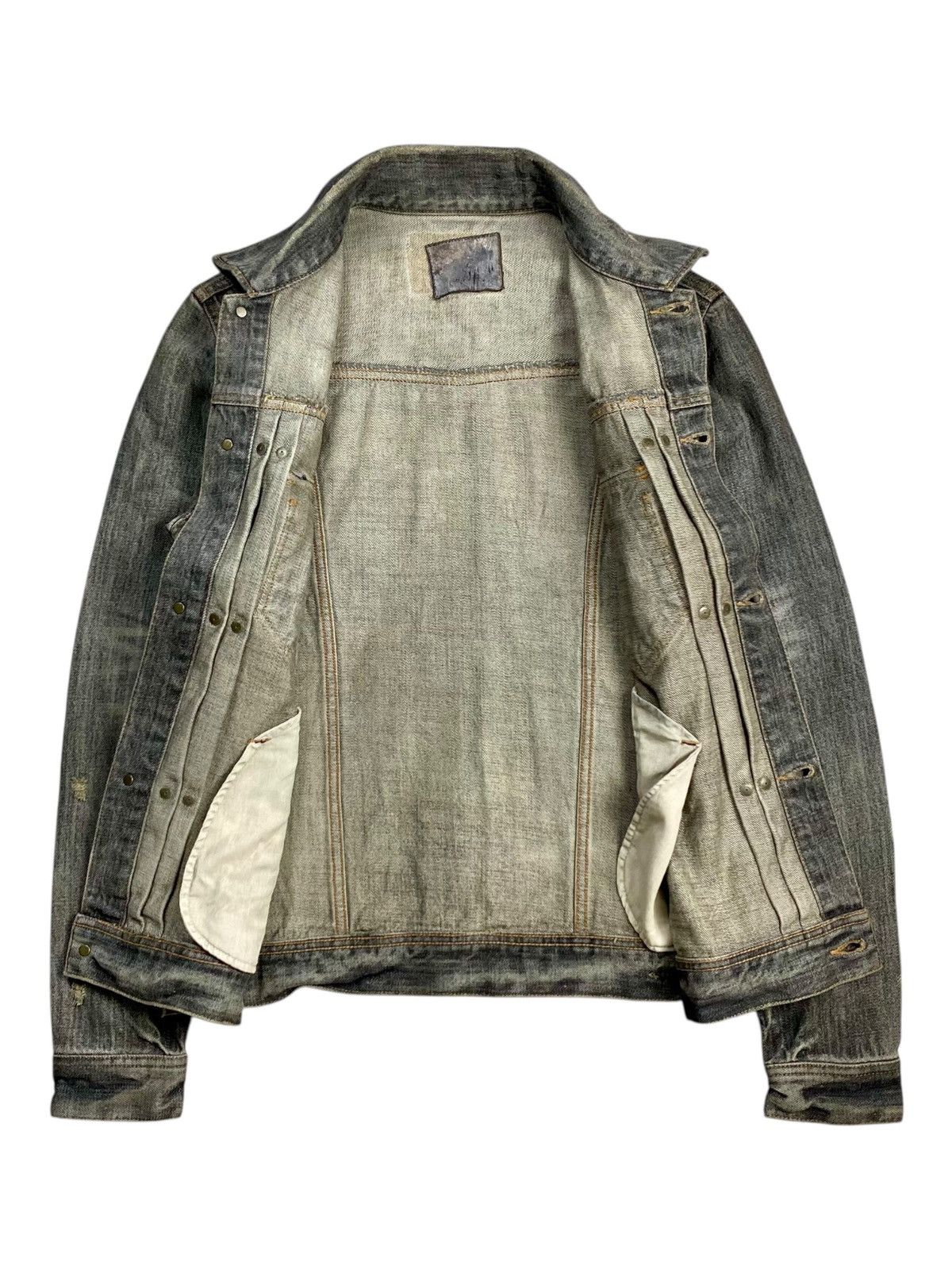 GOA "SAMPLE" GOA - Mudwash Apocalypse Style Denim Jacket Size US M / EU 48-50 / 2 - 3 Thumbnail
