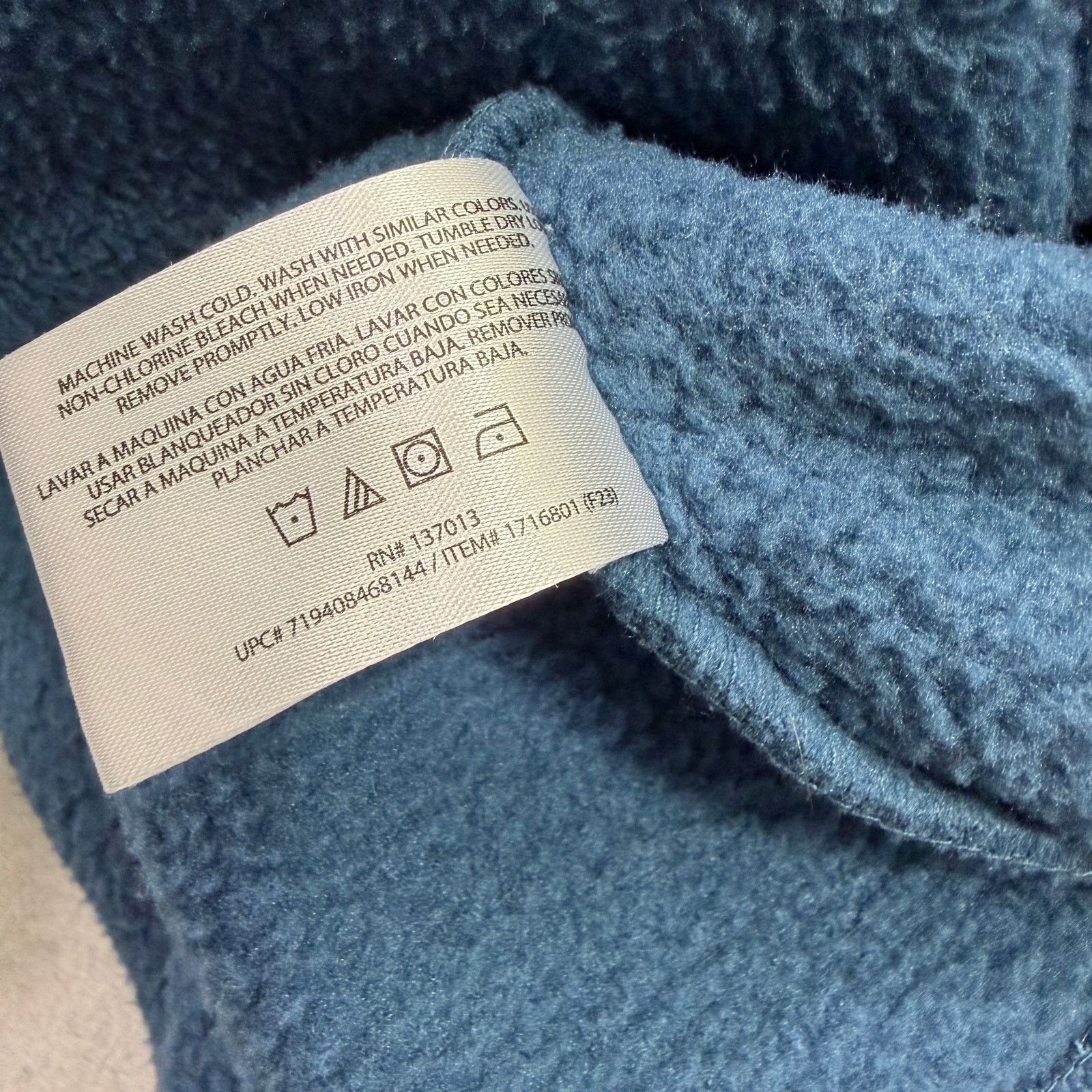 Orvis Orvis Full Zip Fleece Jacket Men's Extra Large Blue Logo Size US XL / EU 56 / 4 - 6 Thumbnail