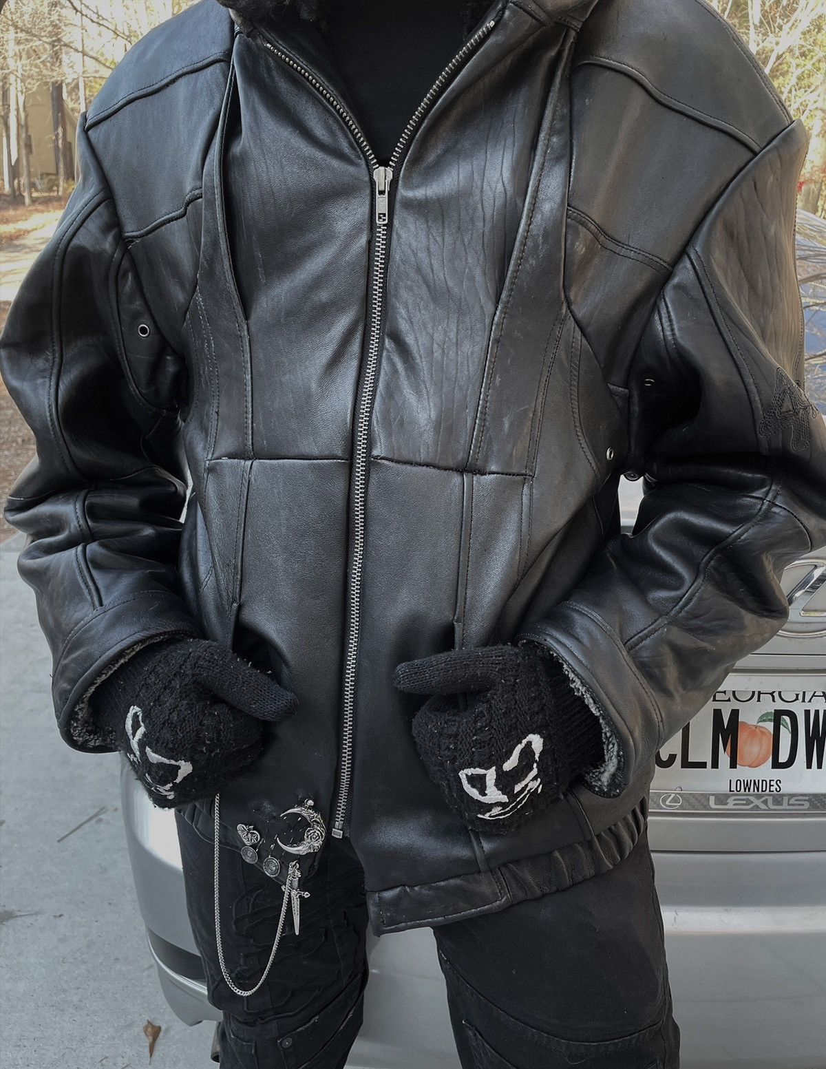 Designer × Vintage Calm Down Cold Knight Hoodie Size US L / EU 52-54 / 3 - 2 Thumbnail
