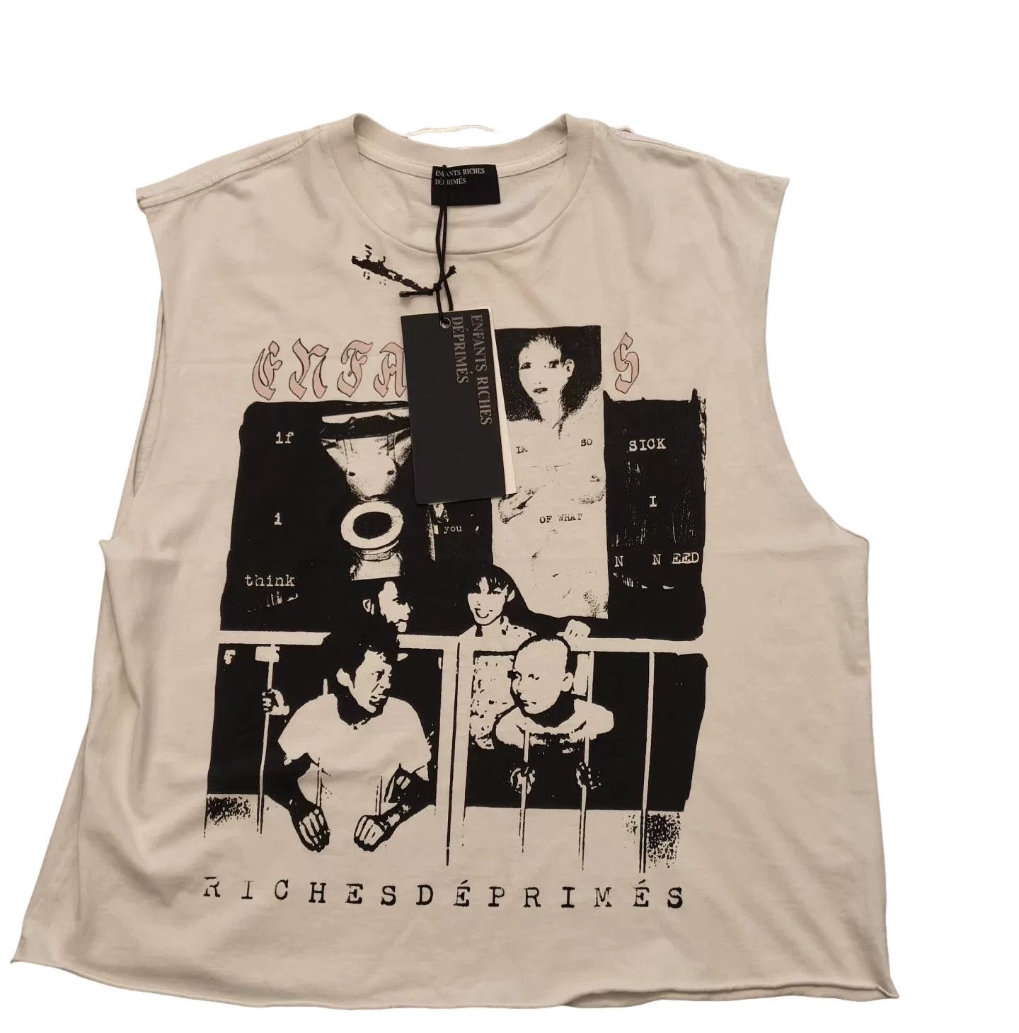 Enfants Riches Deprimes GRAIL RICH KIDS BLACK FLAG TANK TOP | Grailed